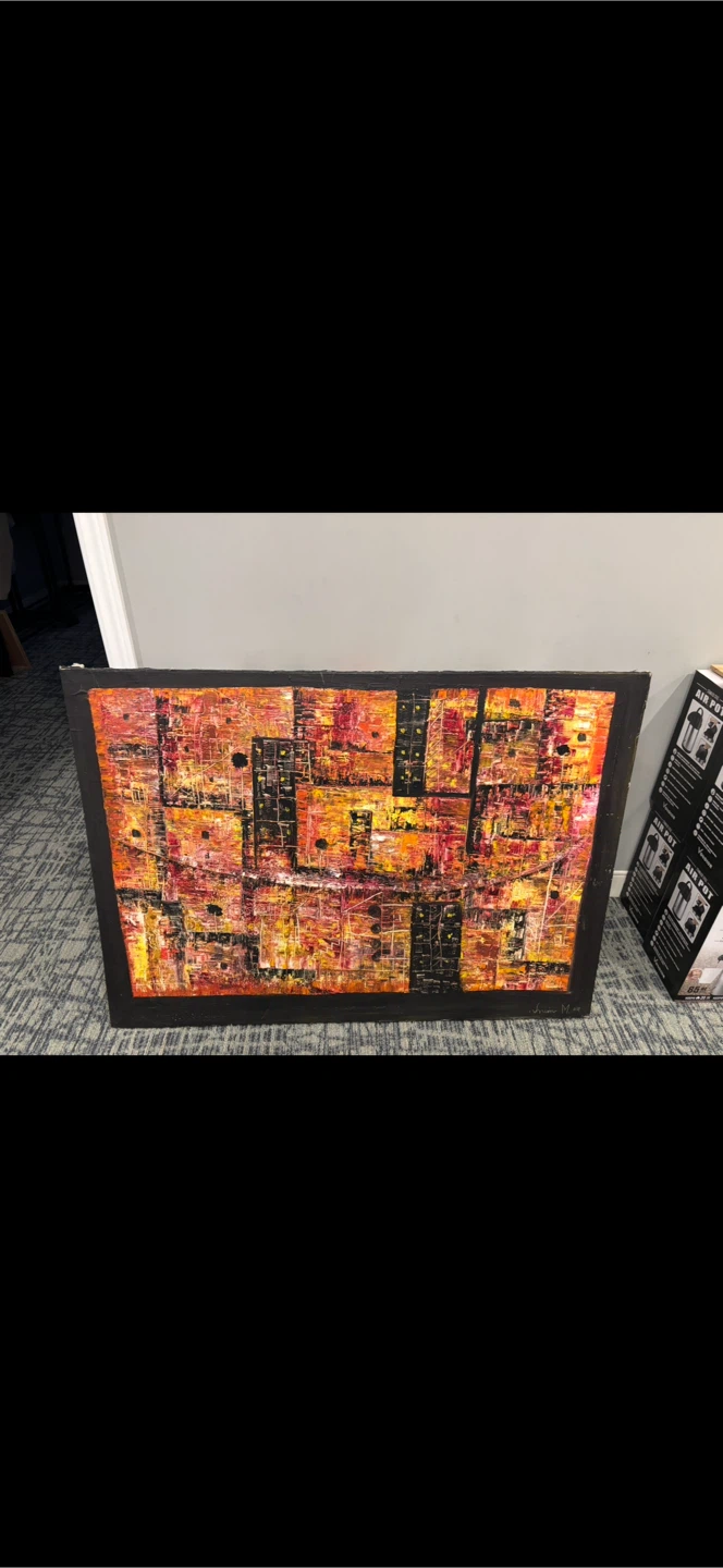 Abstract Textured Painting - photo 2