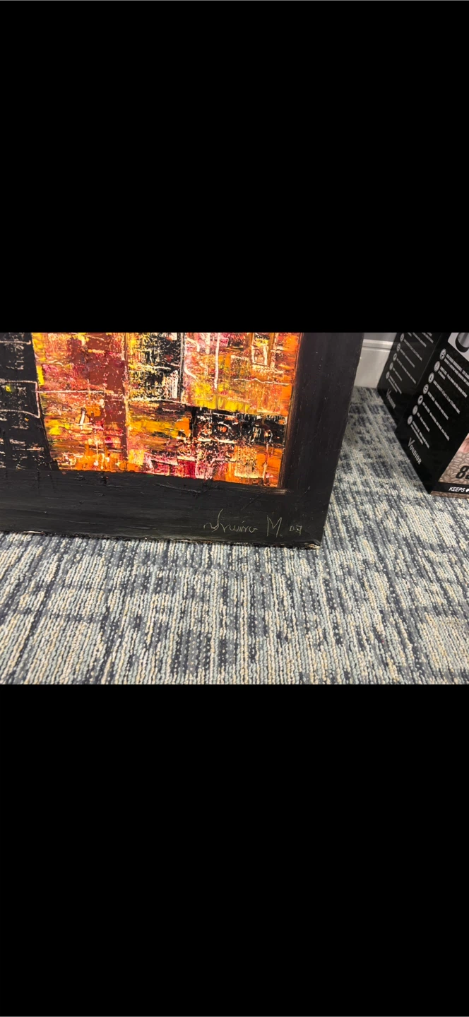 Abstract Textured Painting - photo 3
