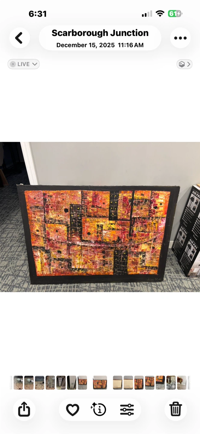 Abstract Textured Painting - photo 4