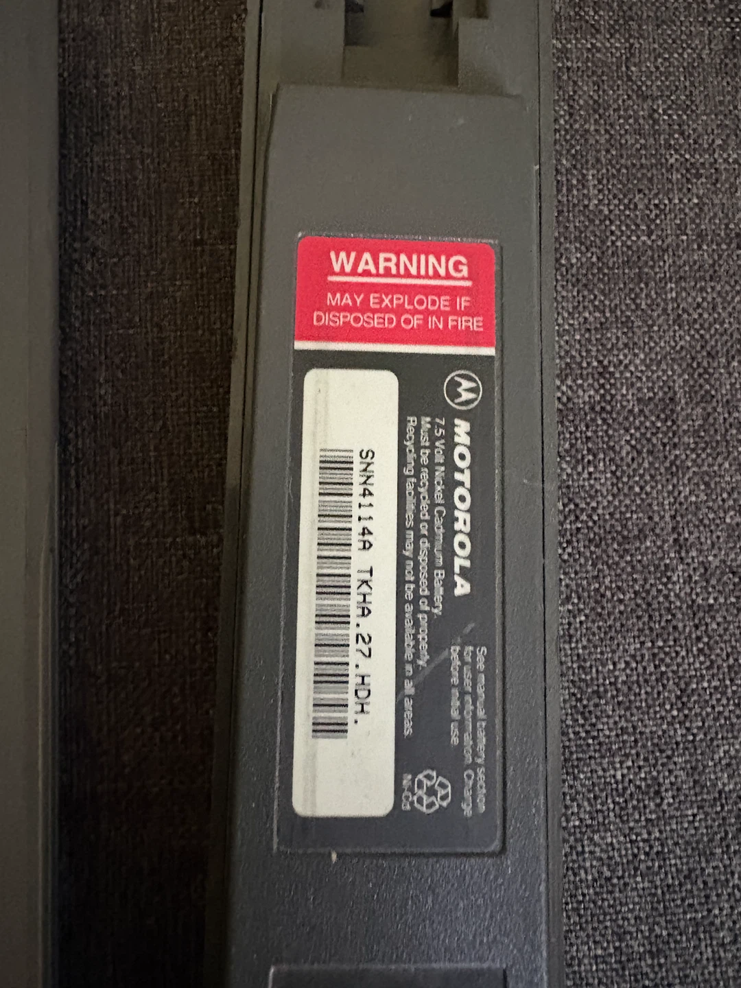 Motorola CellularOne Ultra Classic II Cell Phone with Battery - photo 3