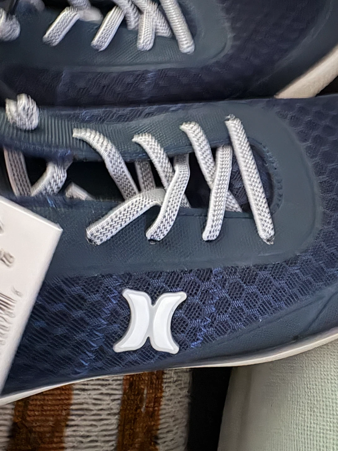 Hurley Navy Sneakers Size 11 - photo 3