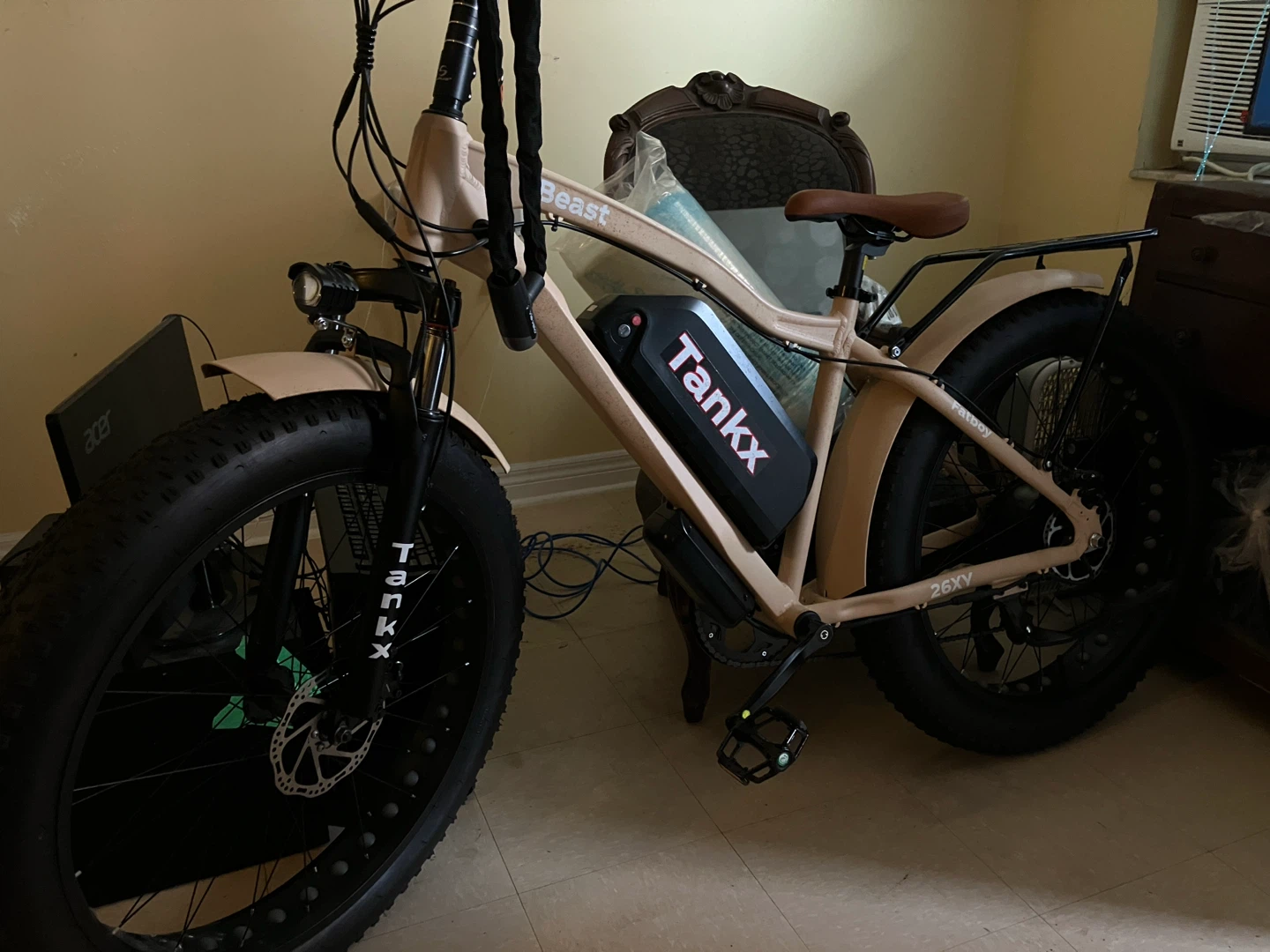 Tankx Beast Fat Tire Electric Bike - photo 3