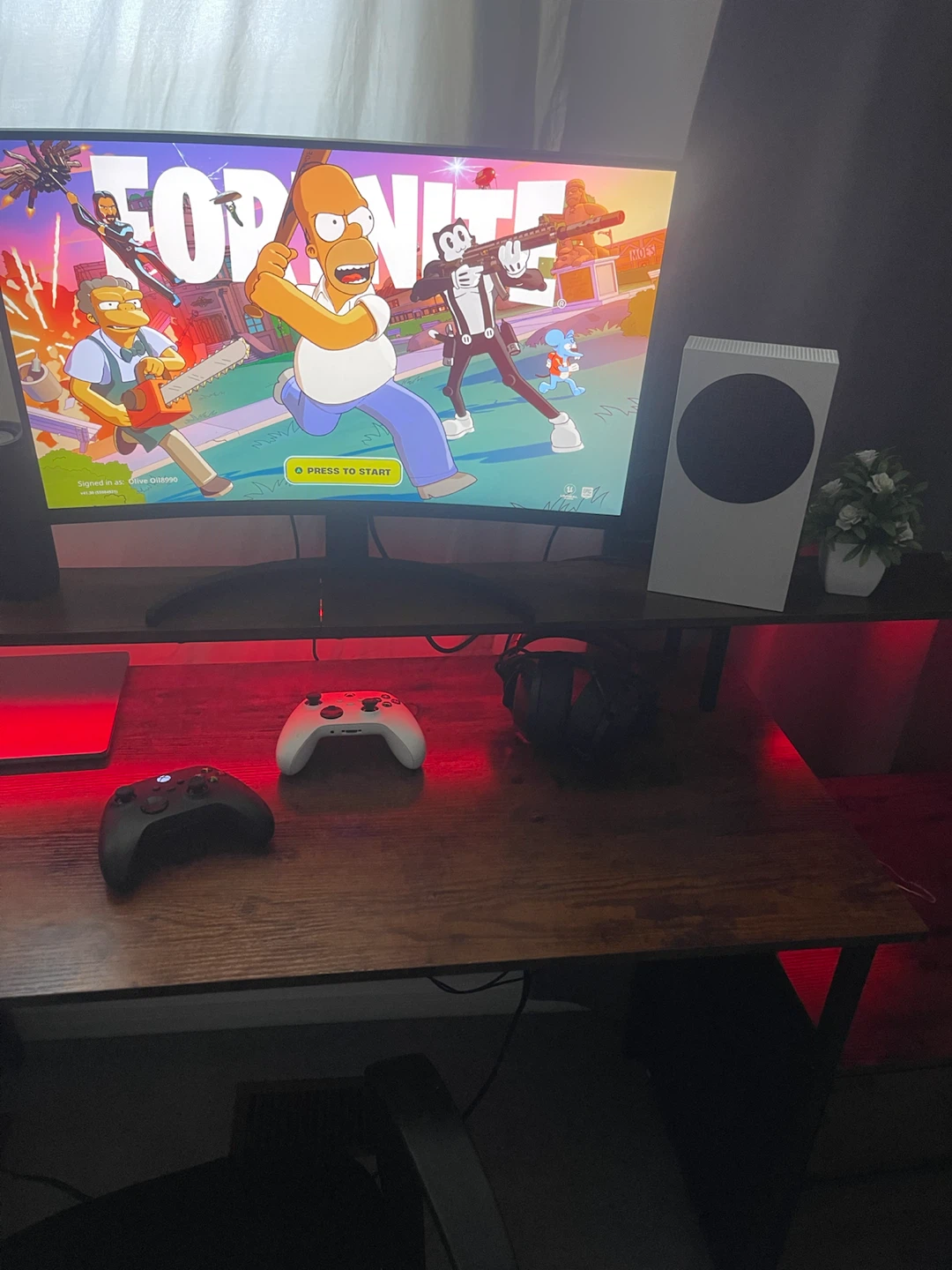 Xbox Series S + Monitor