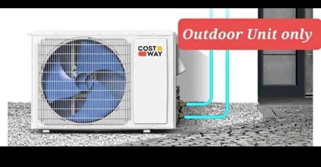 12000BTU Mini Split Air Conditioner& Heater COSTWAY