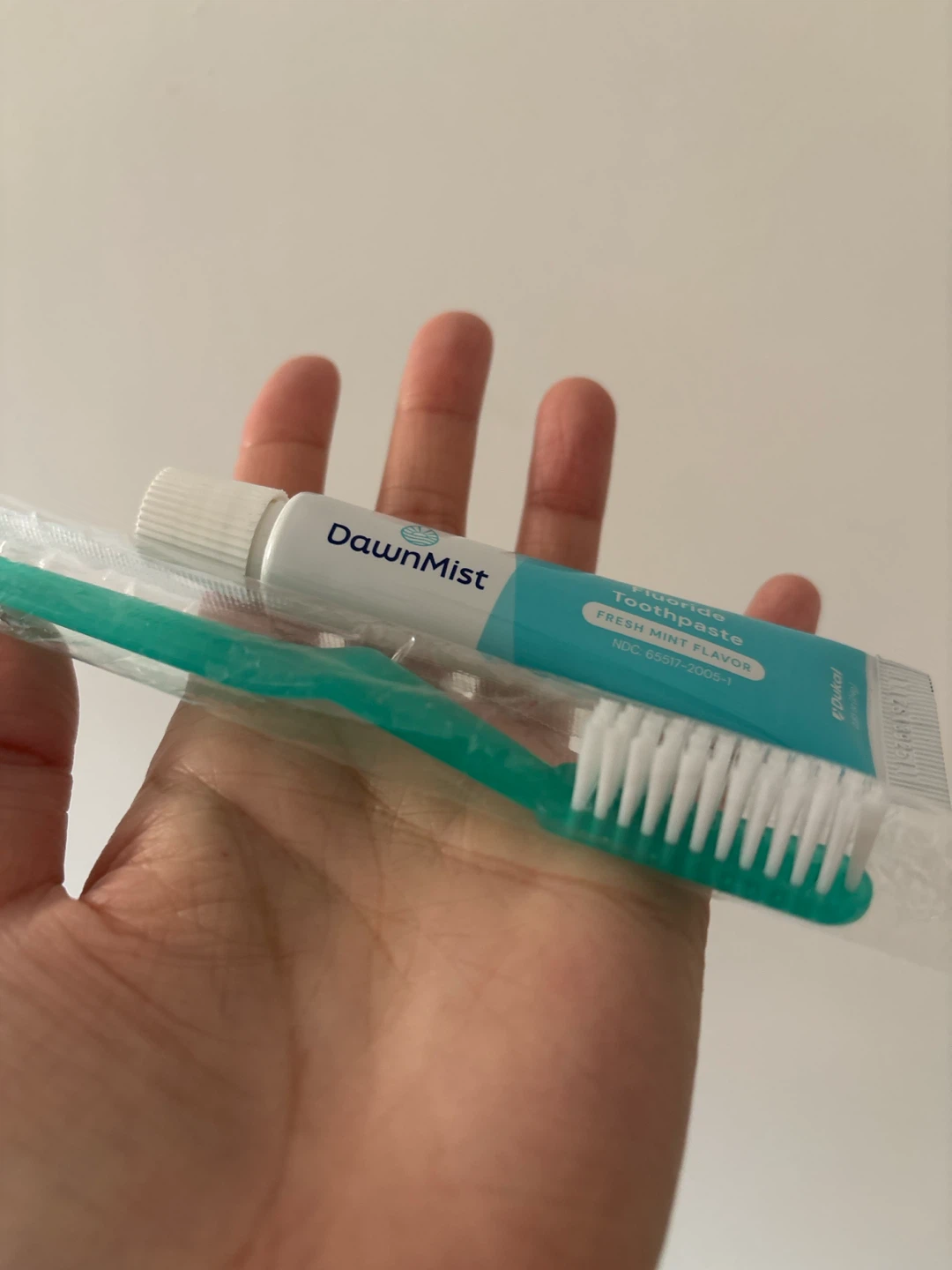 FREE Toothpaste and Toothbrush