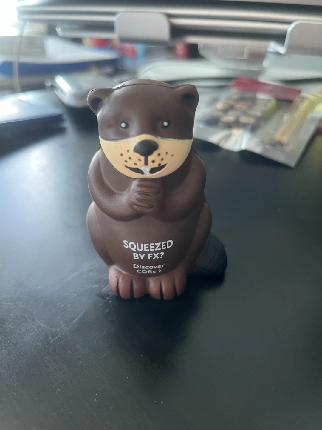 [NEW] Beaver Stress Squeeze Toy