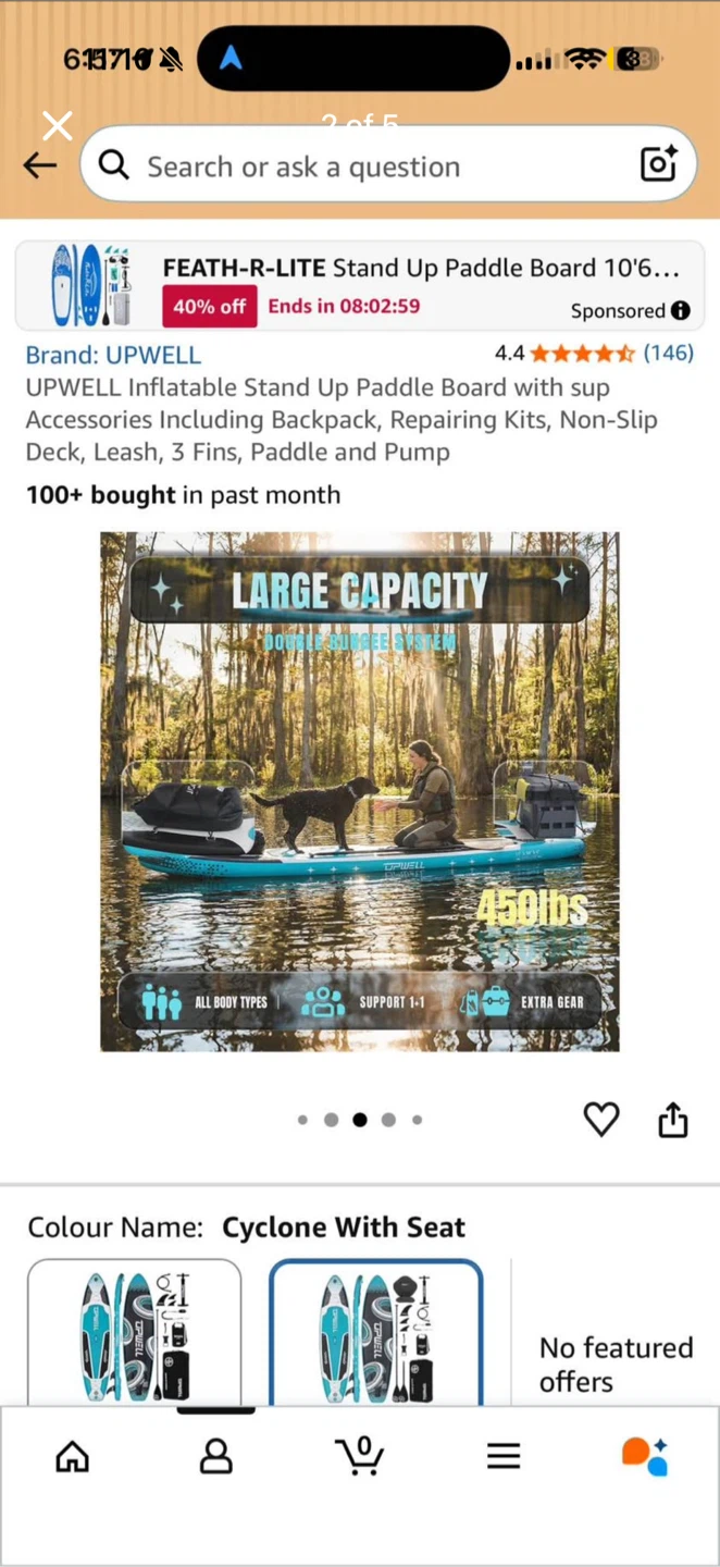 UPWELL Inflatable Paddle Board - photo 2