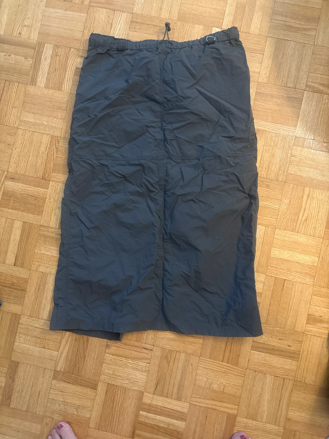 Dark Grey Cargo Skirt