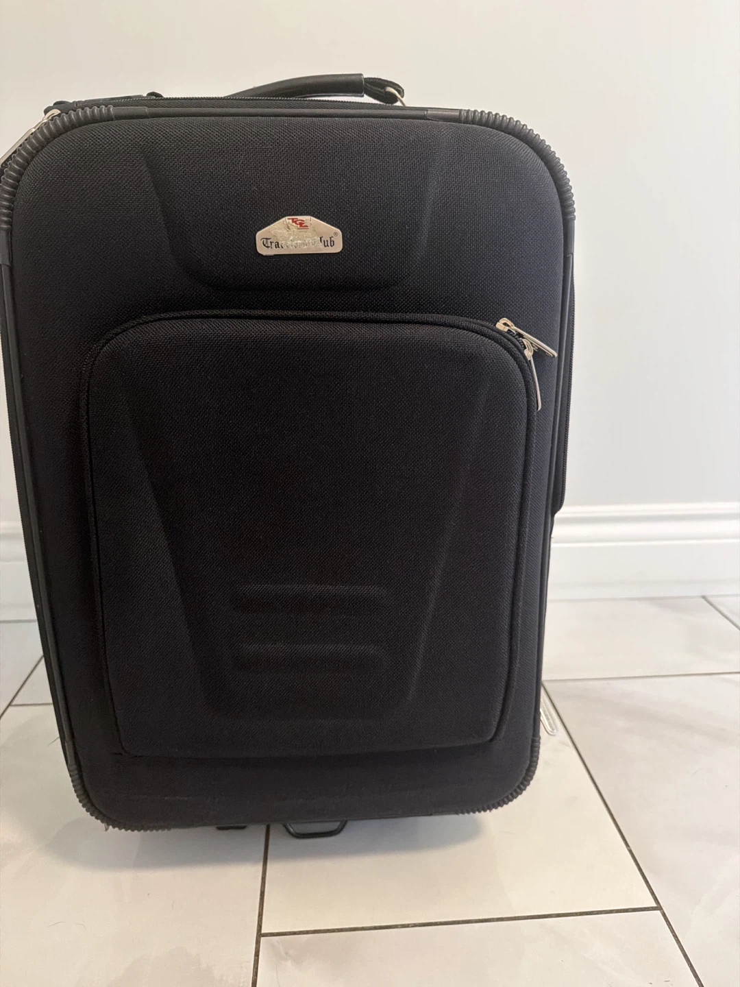 Travelers Club Black Carry-On Spinner Luggage
