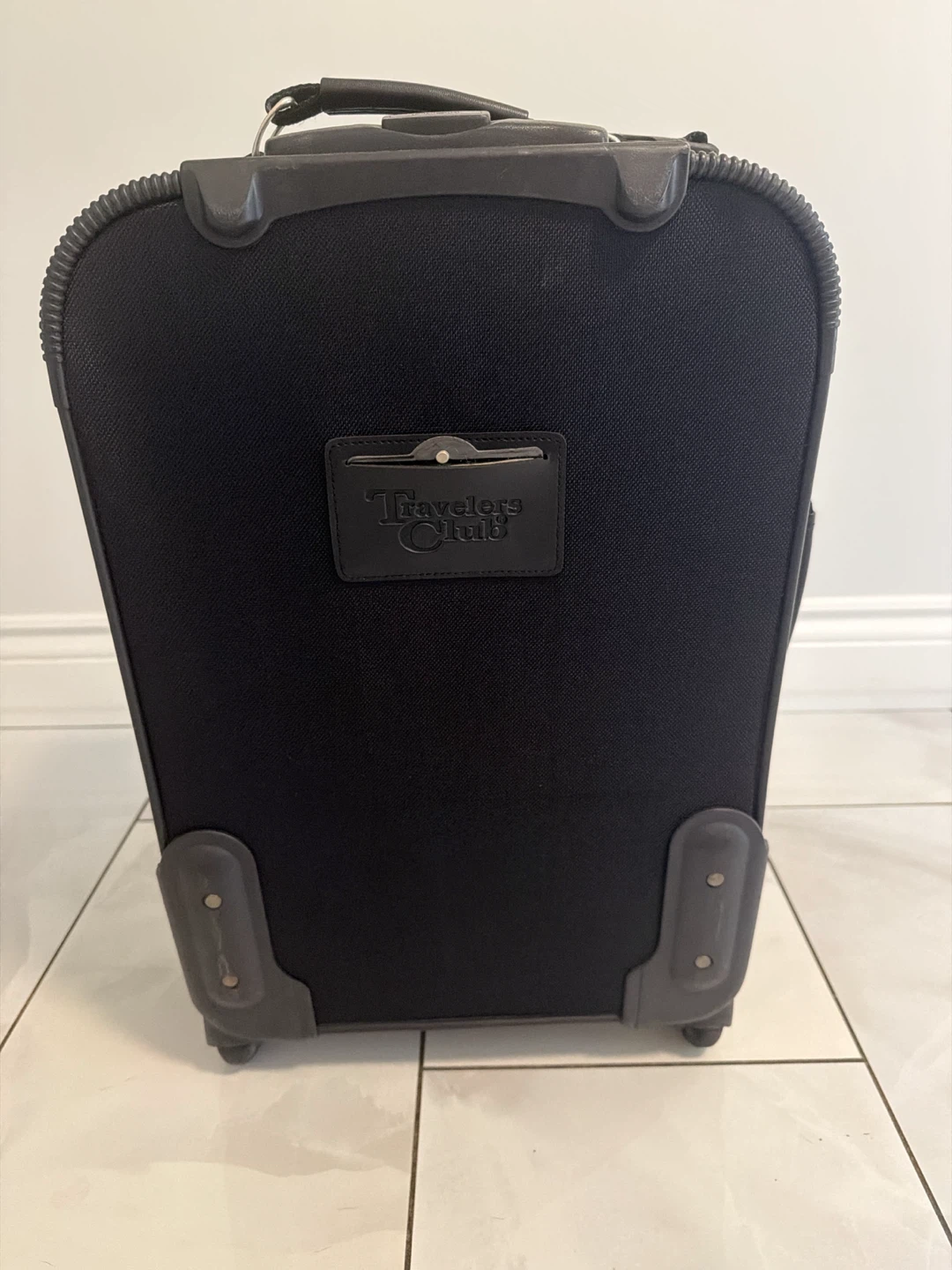 Travelers Club Black Carry-On Spinner Luggage - photo 3
