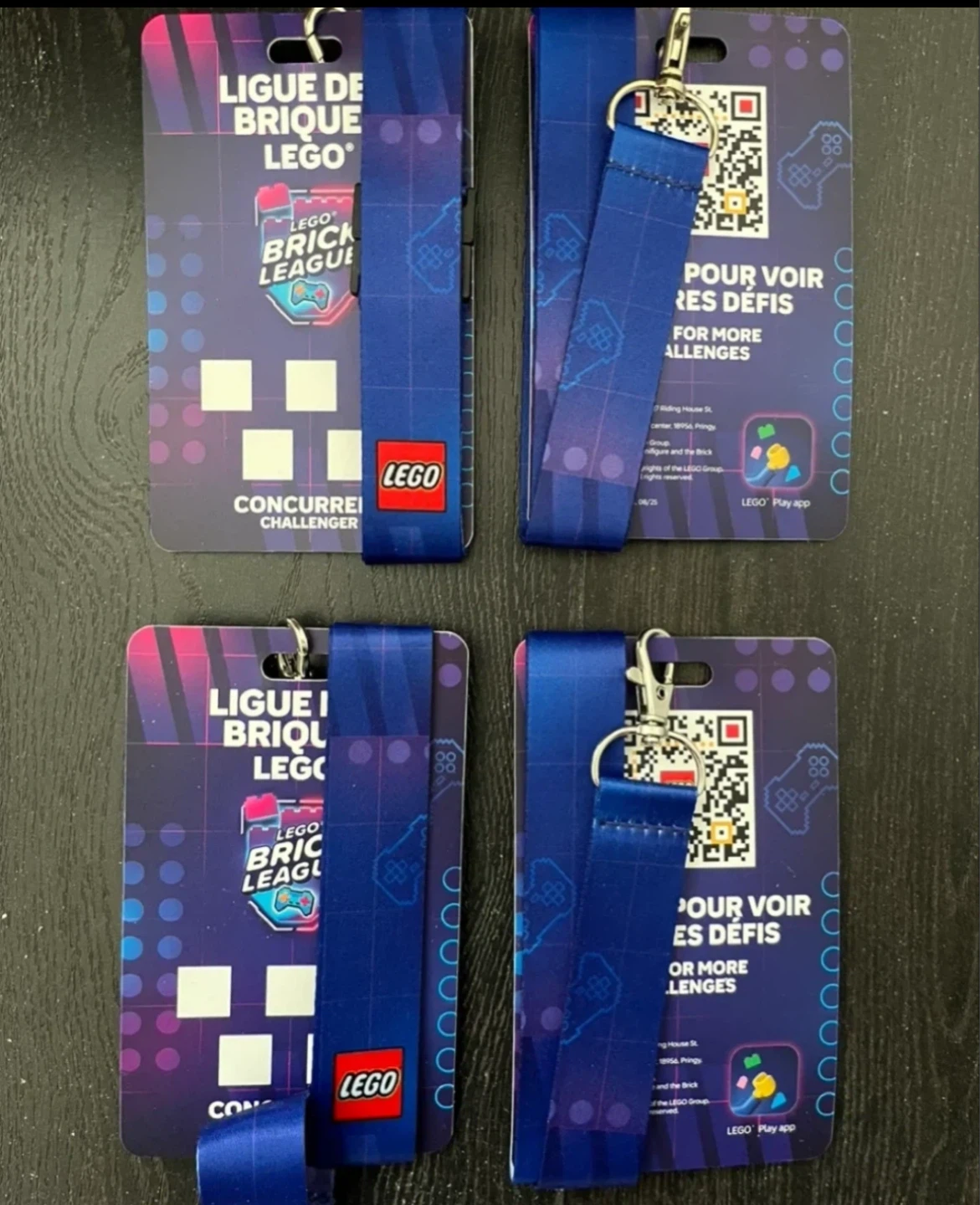 LEGO Brick League Challenger Lanyard