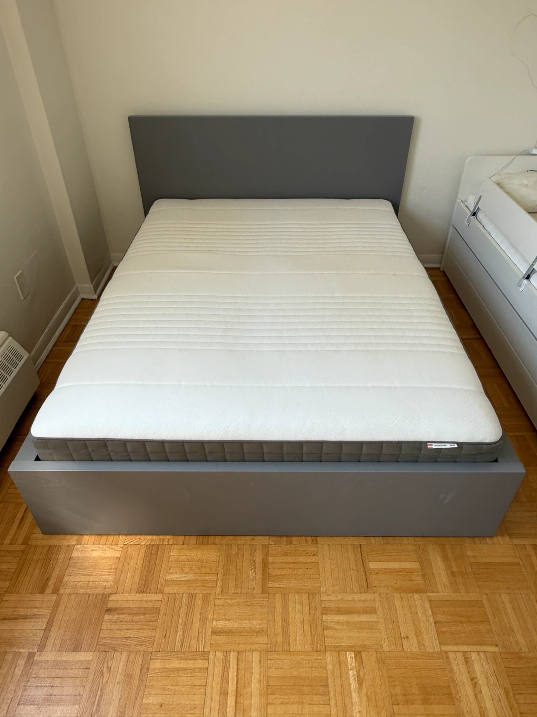 IKEA MALM Queen Bed + 4 Drawers $199 (Mattress Option) - photo 2