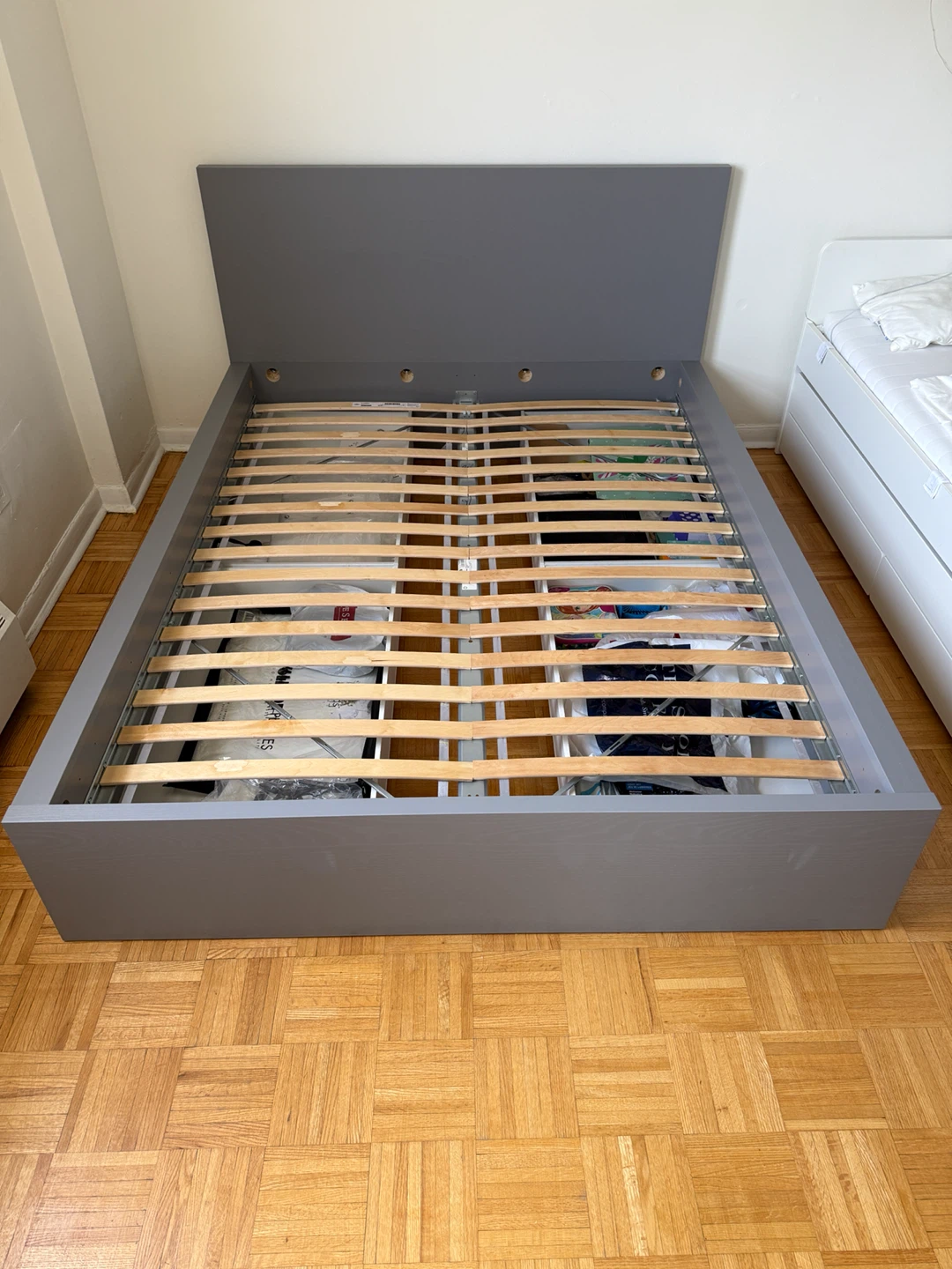 IKEA MALM Queen Bed + 4 Drawers $199 (Mattress Option) - photo 5