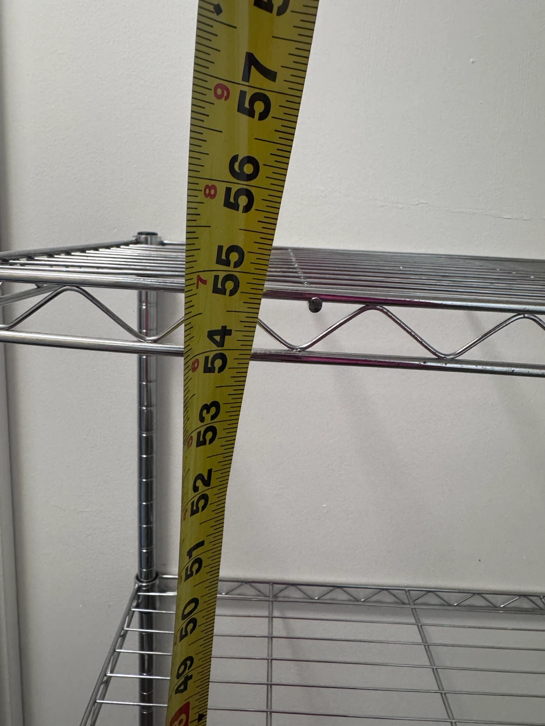 4-Tier Chrome Wire Shelving Unit - photo 4