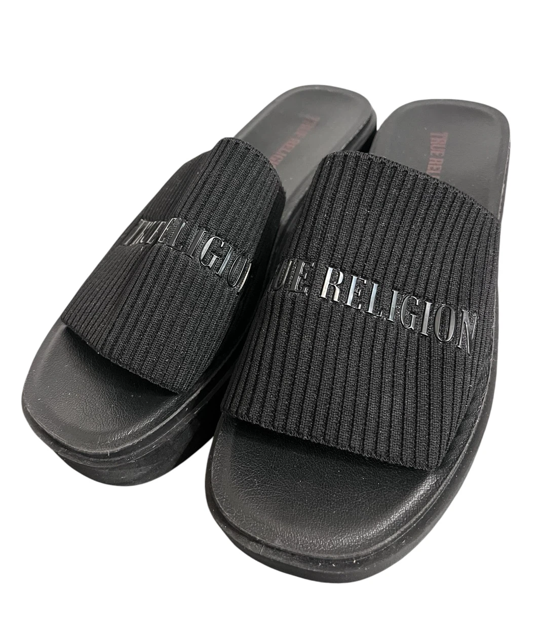 True Religion Women’s JANN Platform Sandals – Size 7.5 – New