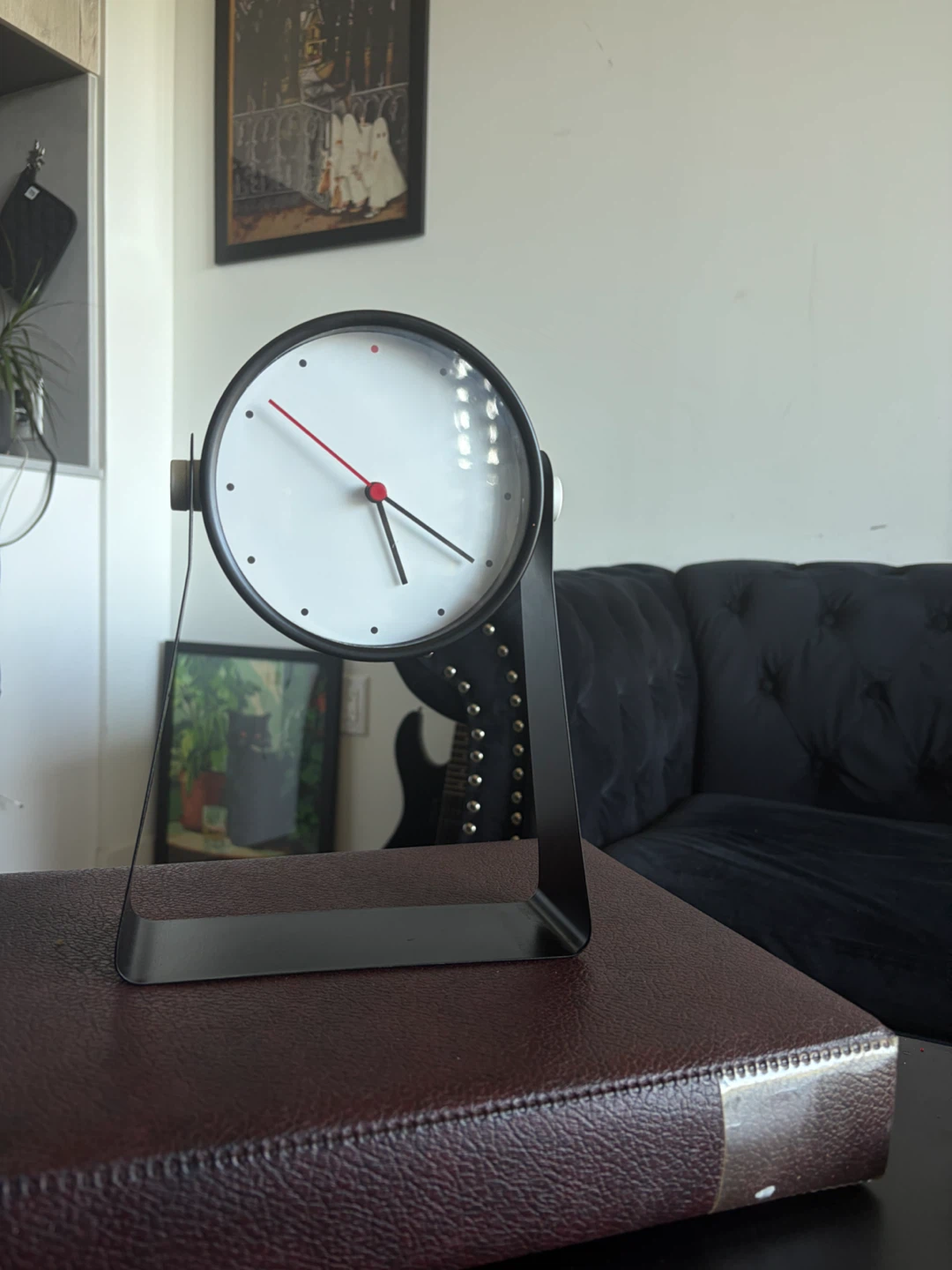 Black Desk Clock - photo 2