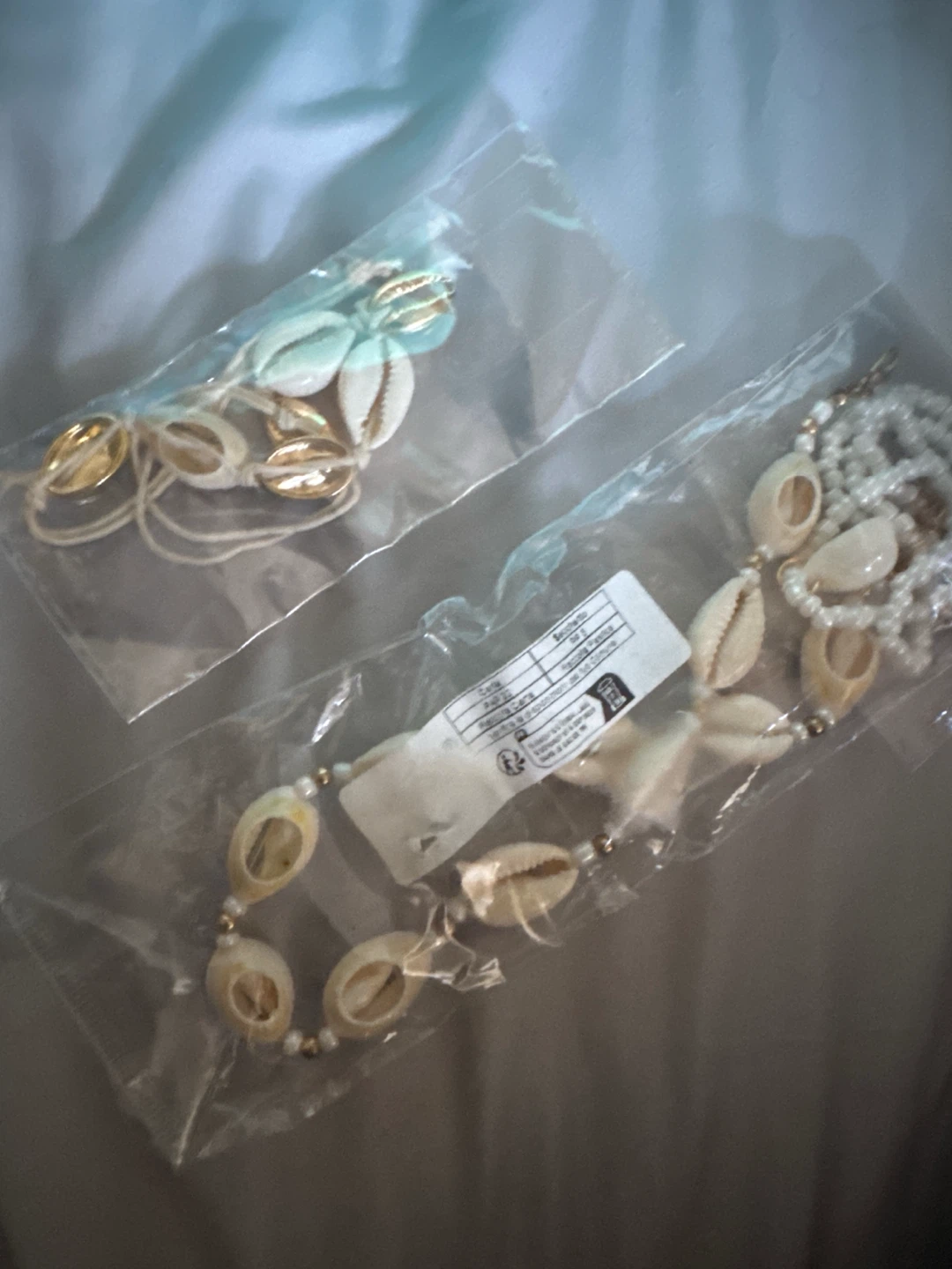 Shell Necklace and Bracelet Set - photo 2