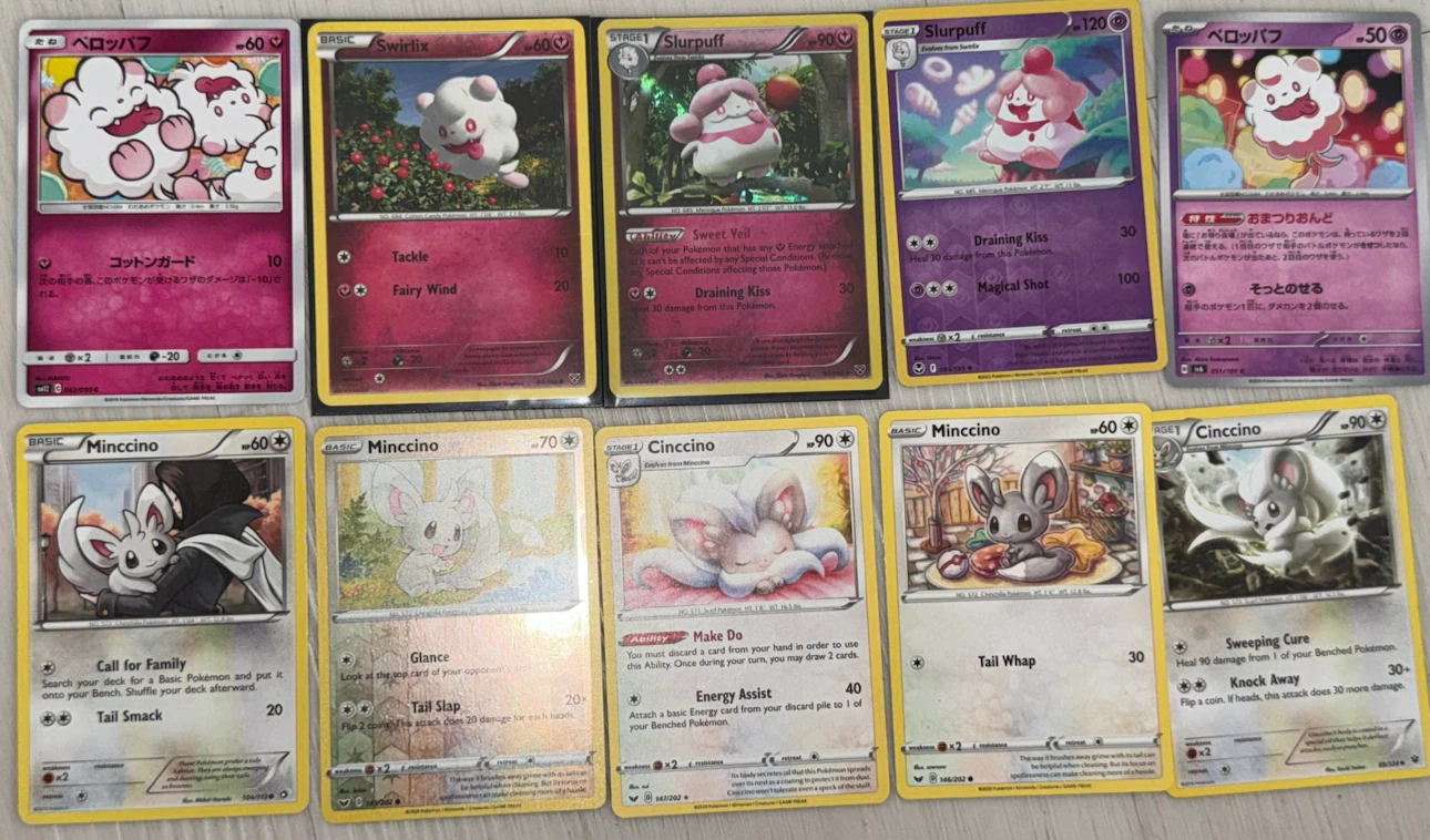 Pokémon card cuties lot - photo 2