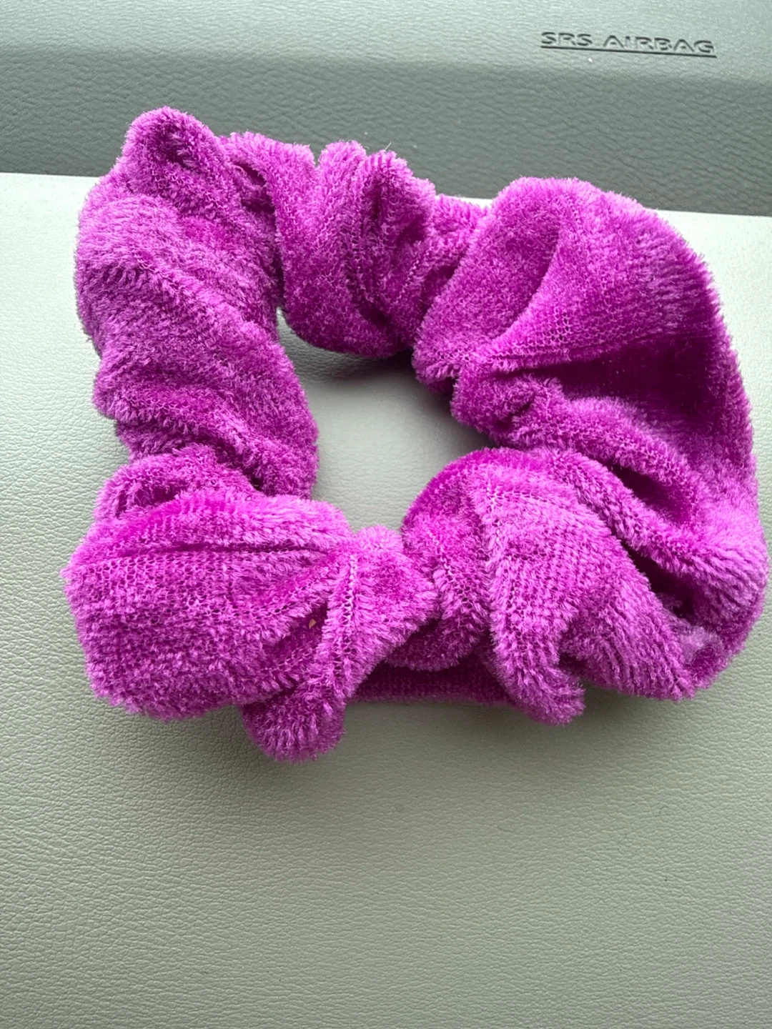 Fuzzy Scrunchie