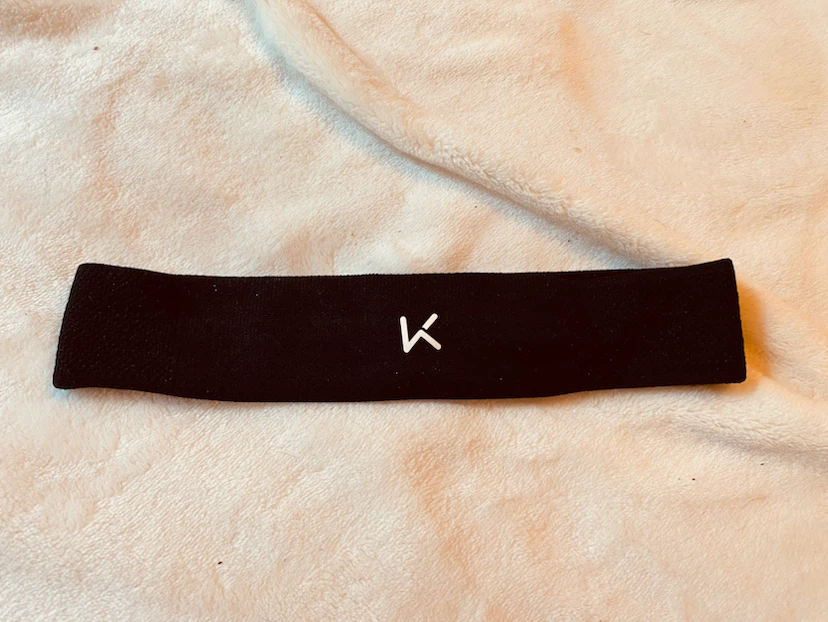 Black K Band Headband
