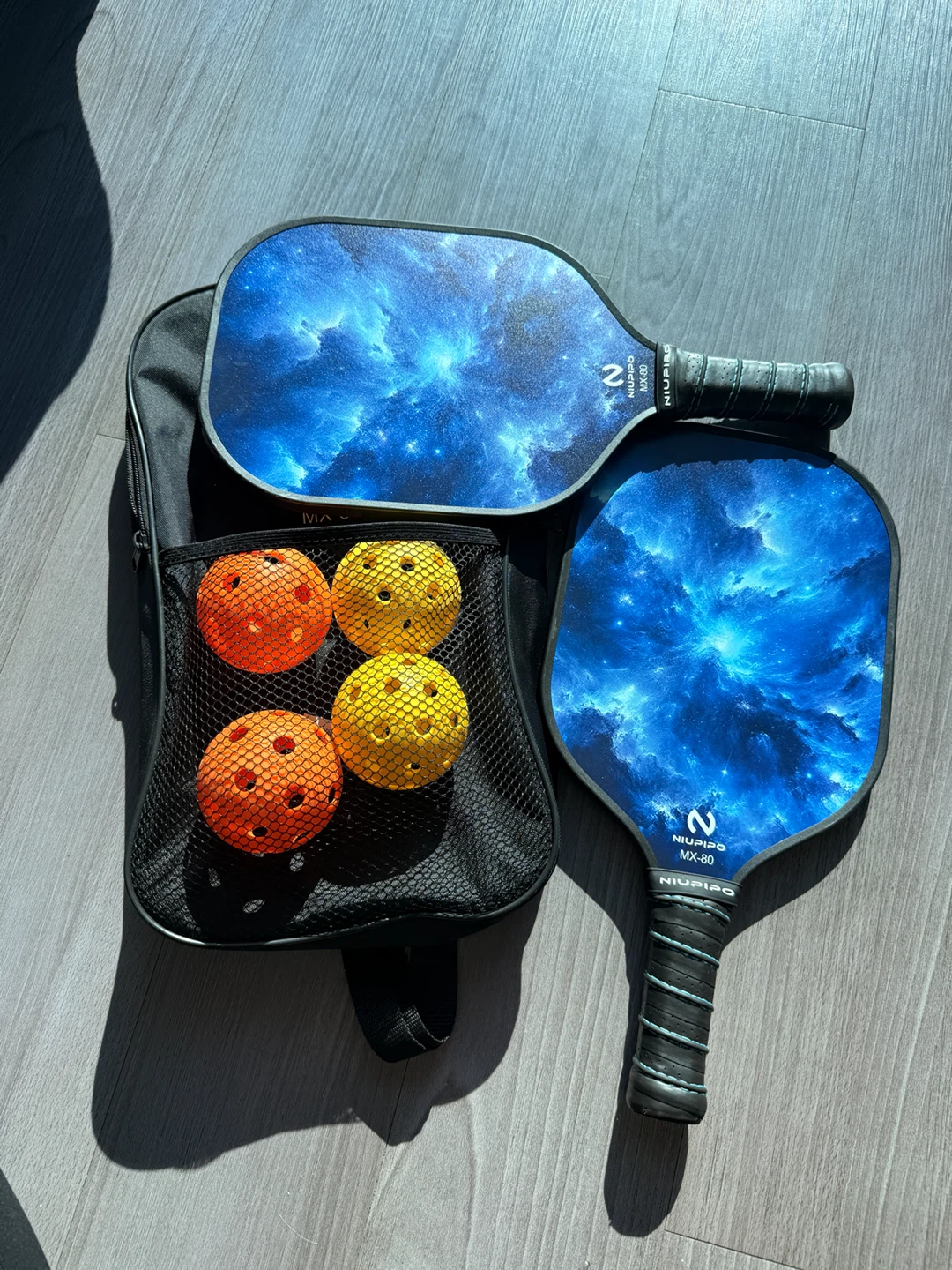 NIUPO MX-80 Pickleball Paddles Set with Bag and Balls - photo 2