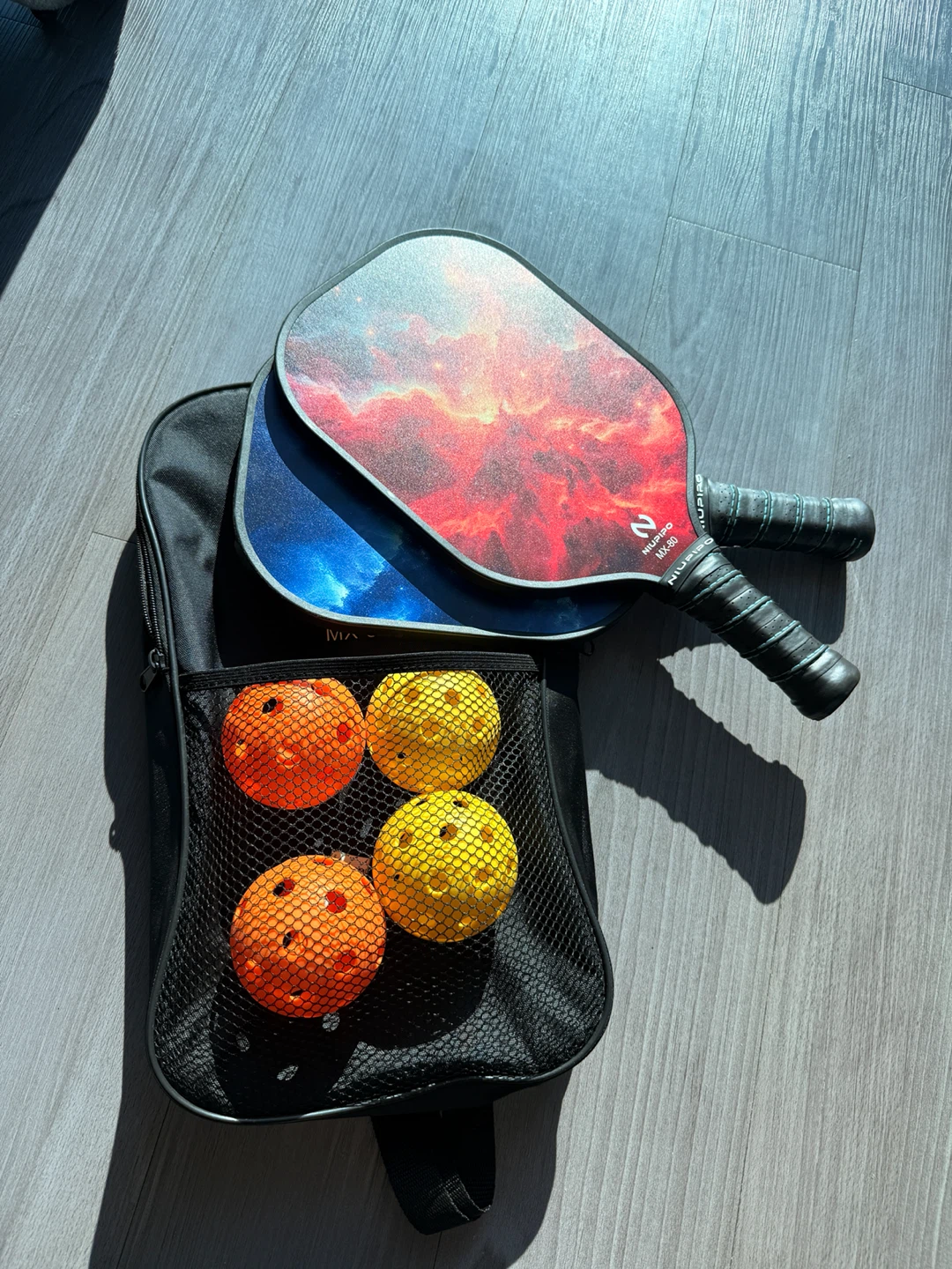 NIUPO MX-80 Pickleball Paddles Set with Bag and Balls - photo 4