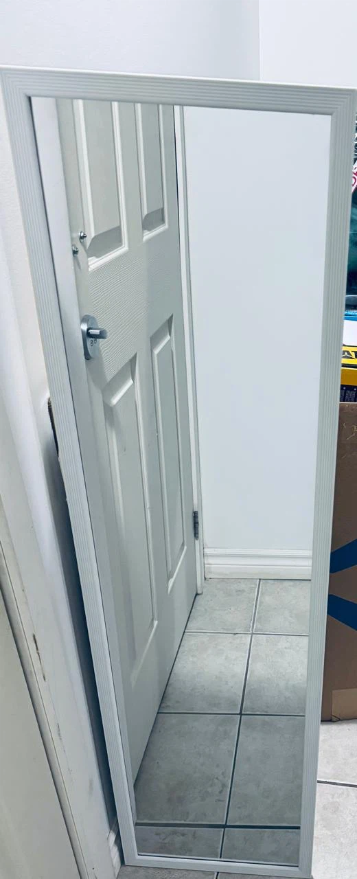 Hometrends White Framed full length Mirror