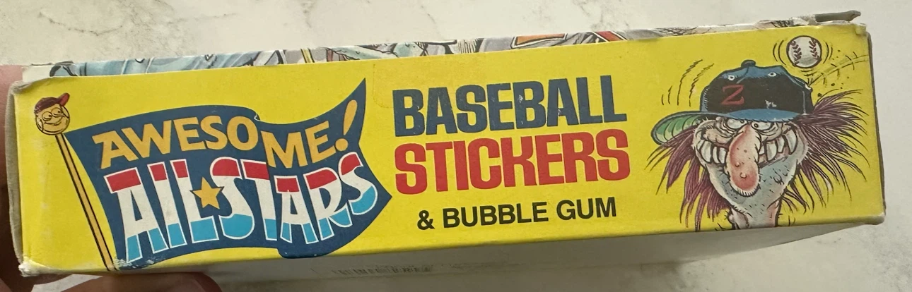 1988 Awesome All-Stars Baseball Stickers & Bubble Gum - photo 2