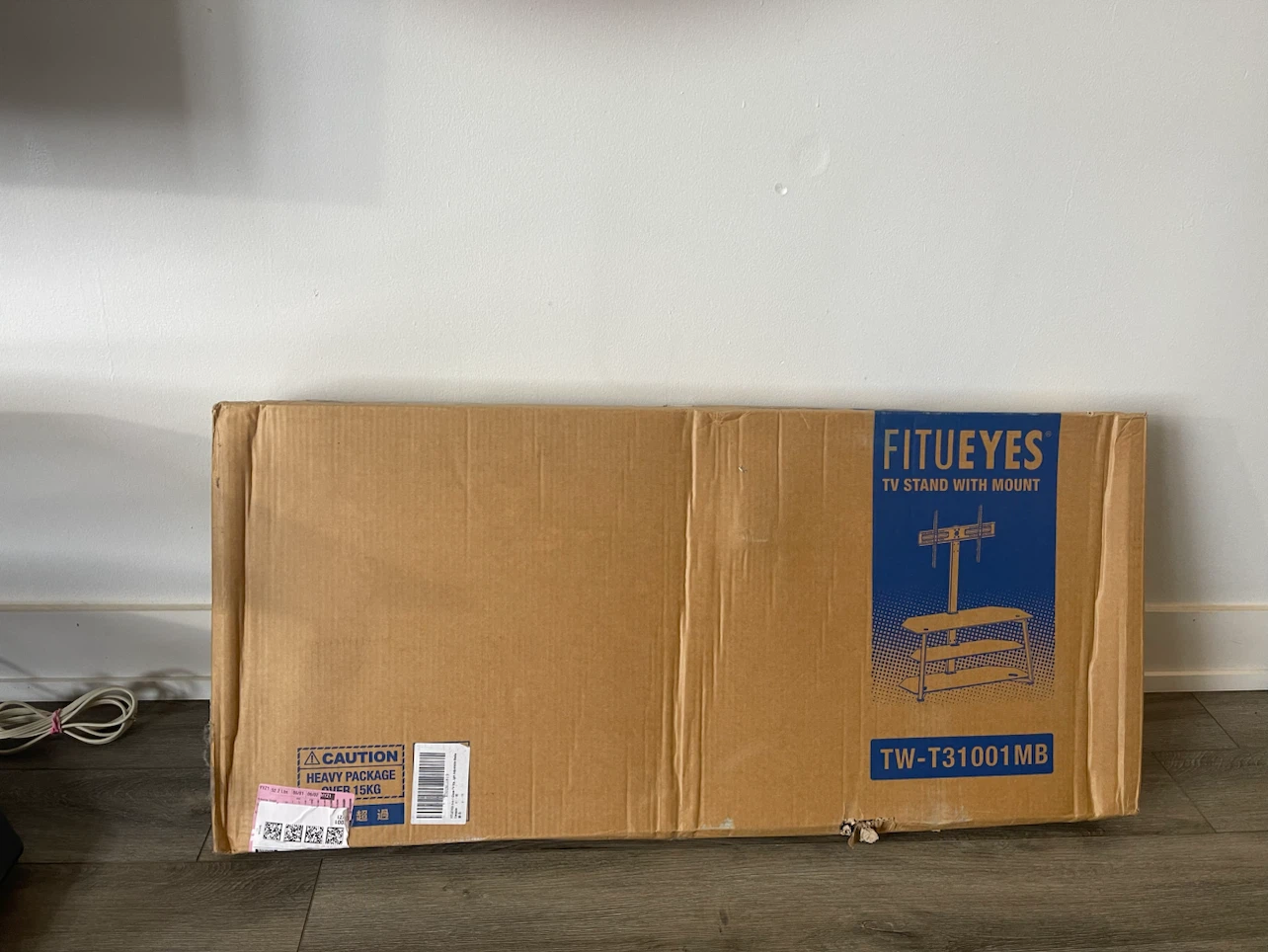 FITUEYES TV Stand with Mount and 43 inches Samsung HD TV - photo 4