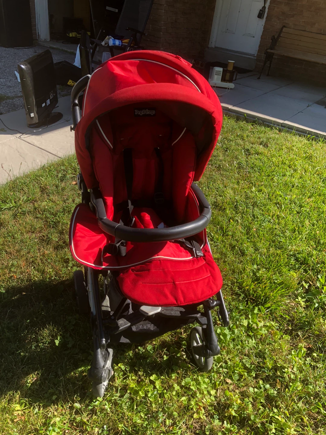 Baby stroller for sale.
