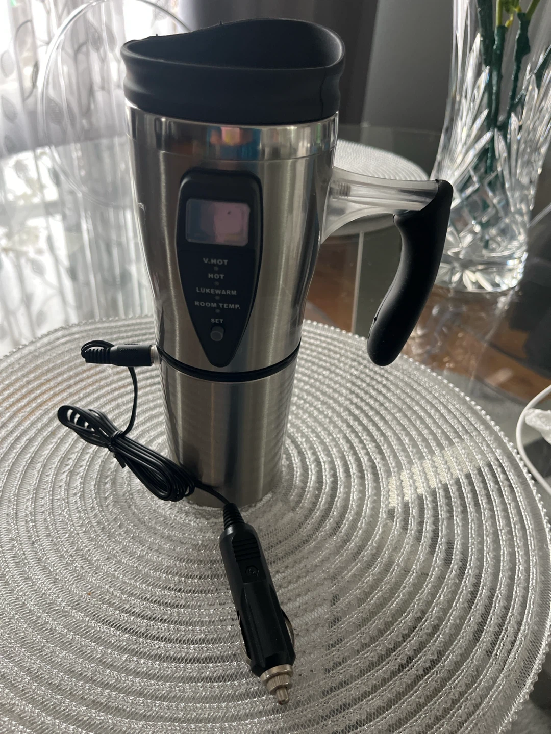 12V Travel Mug with Temperature Control