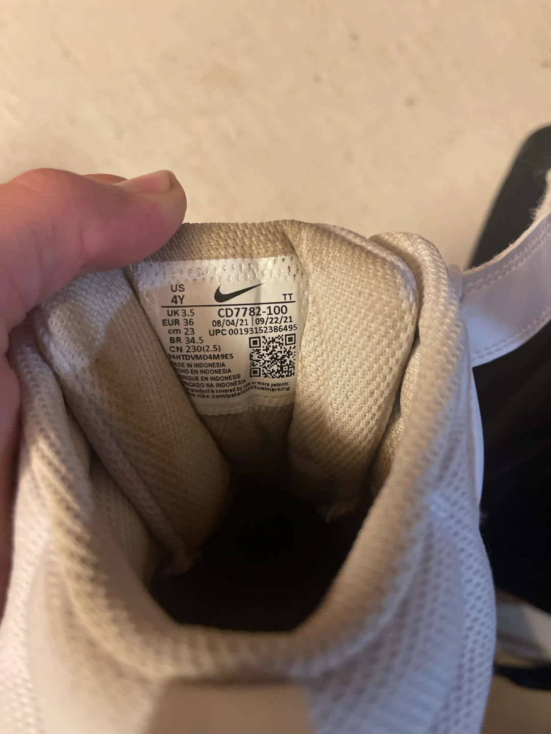 Nike White High-Top Sneakers - photo 2