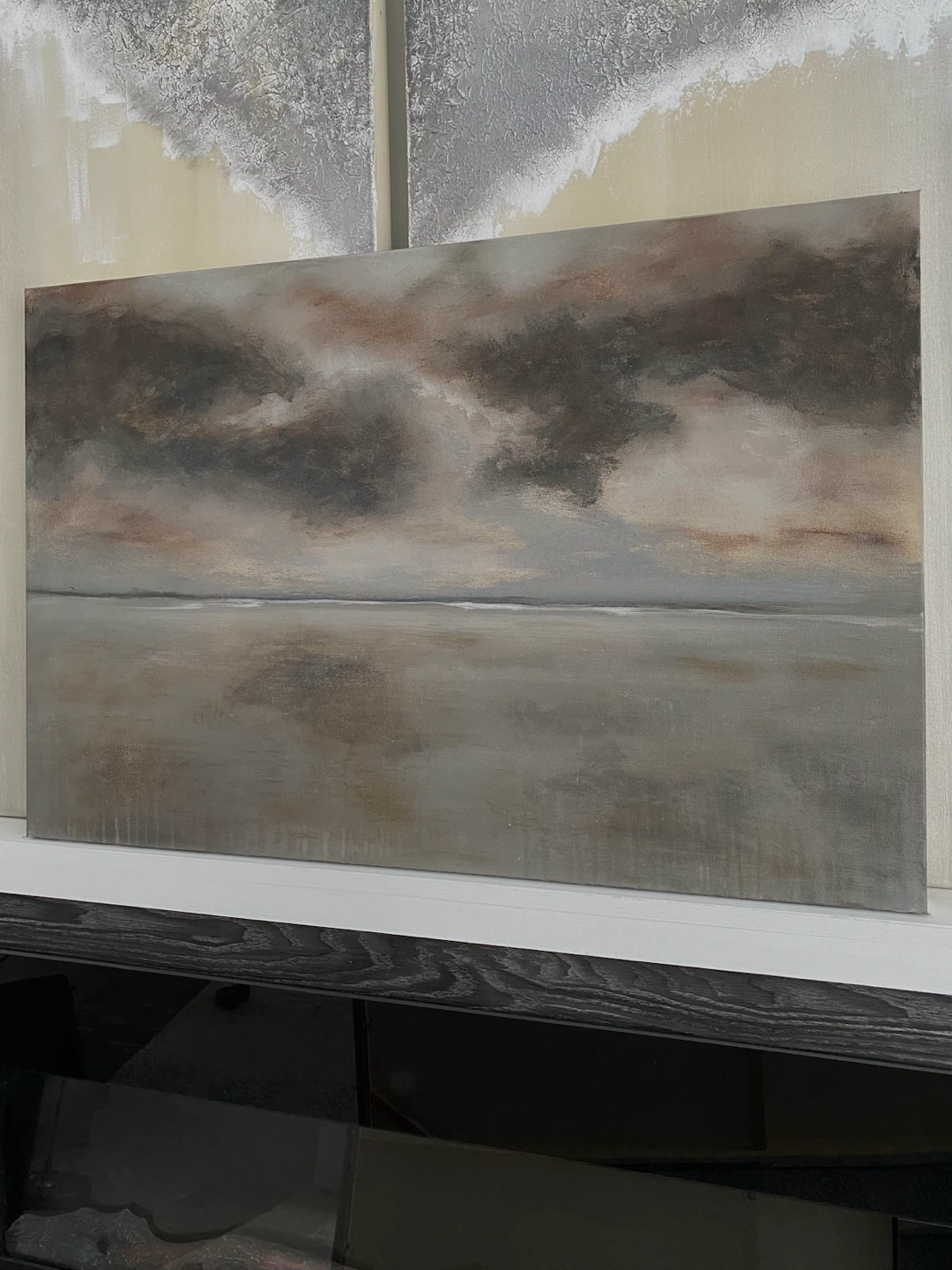 Large Original abstract landscape painting - photo 2