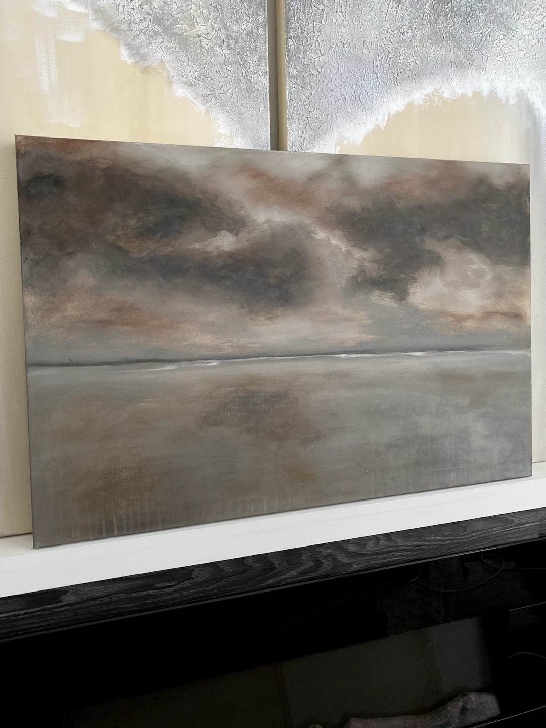Large Original abstract landscape painting - photo 3