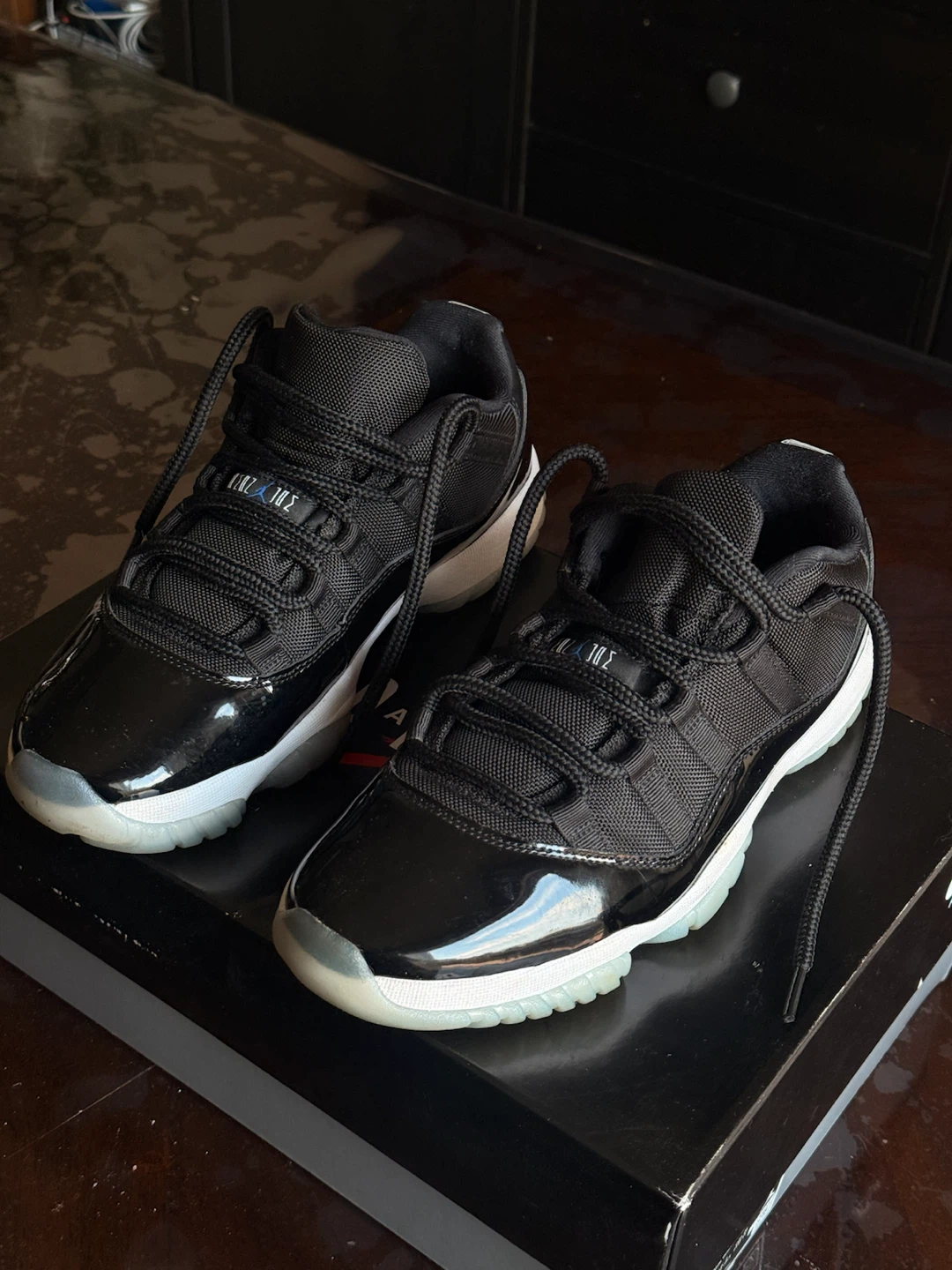 Jordan 11 space jam low