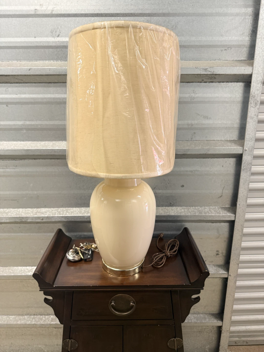 Selection of VTG 1960s MCM Ceramic Table Lamps - photo 4