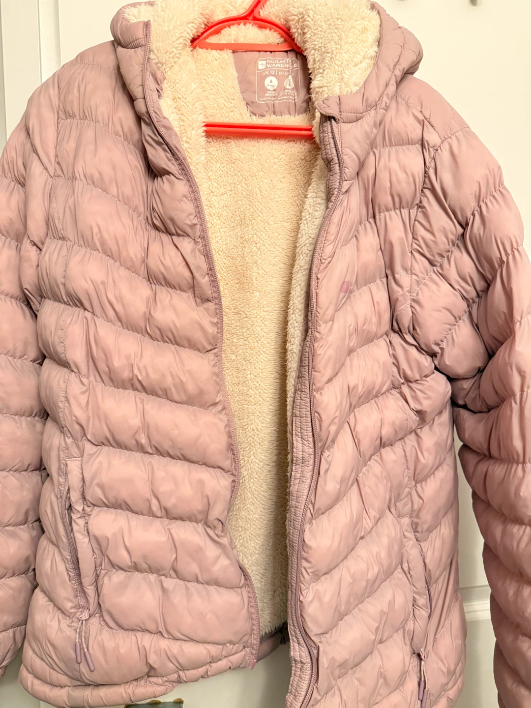 Mountain Warehouse Puffer Jacket with Sherpa Lining