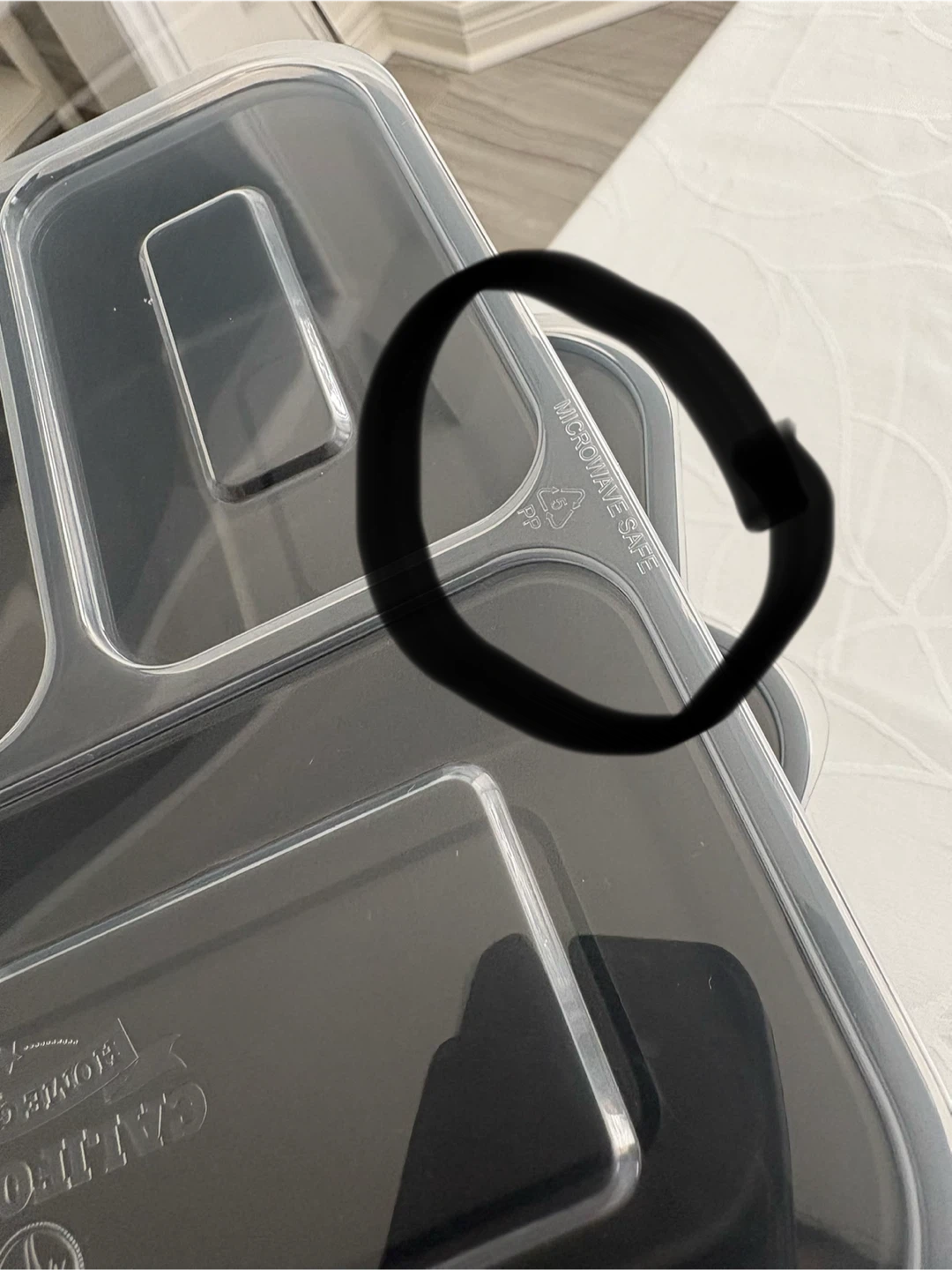 California Home Goods 5-Compartment Meal Prep Containers - photo 5