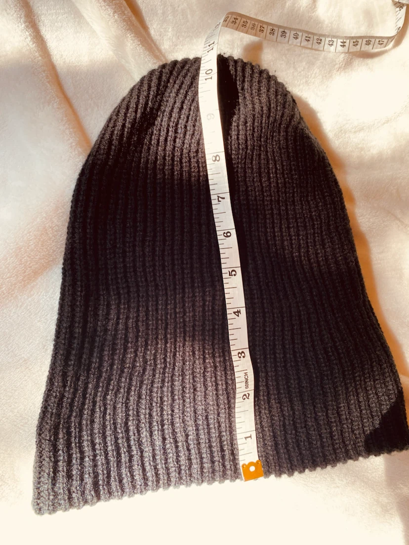 Black Ribbed Knit Beanie - photo 3