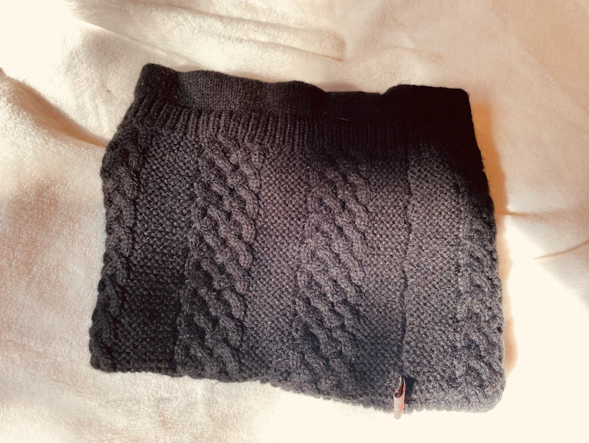 Hot Paws Acrylic Cable Knit Neck Warmer