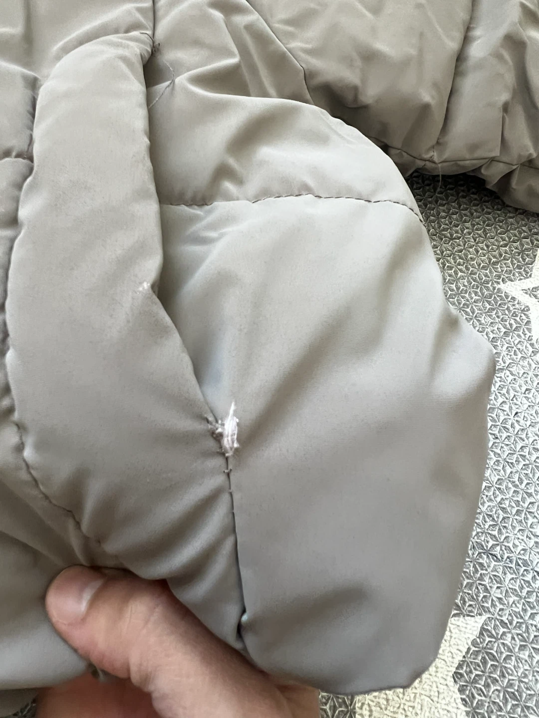 Zara Puffer Jacket Grey Size 3 Years - photo 3