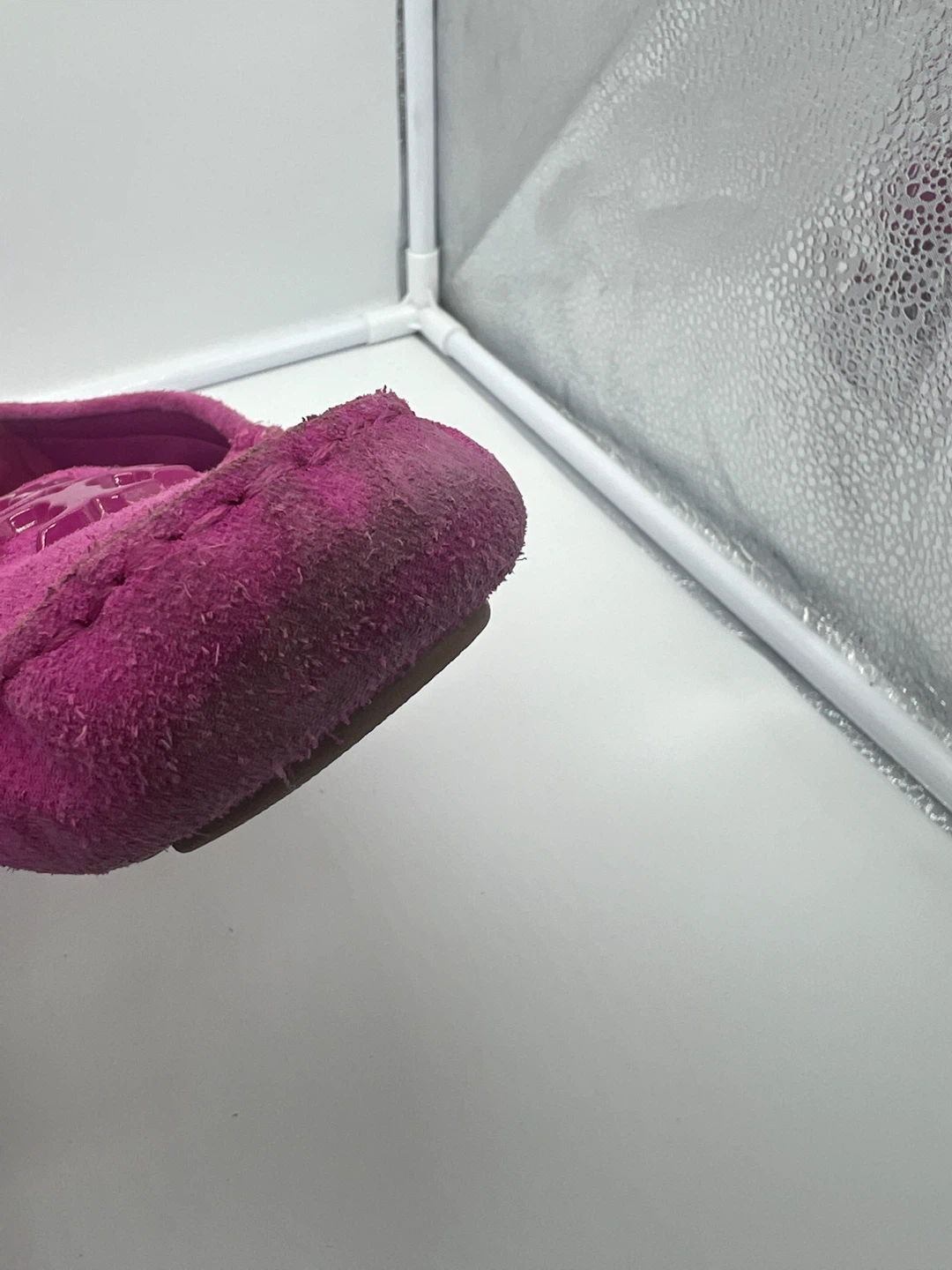 TORY BURCH Everly Dreamy Fuchsia Pink Suede Mocassin Loafers 9.5 - photo 4