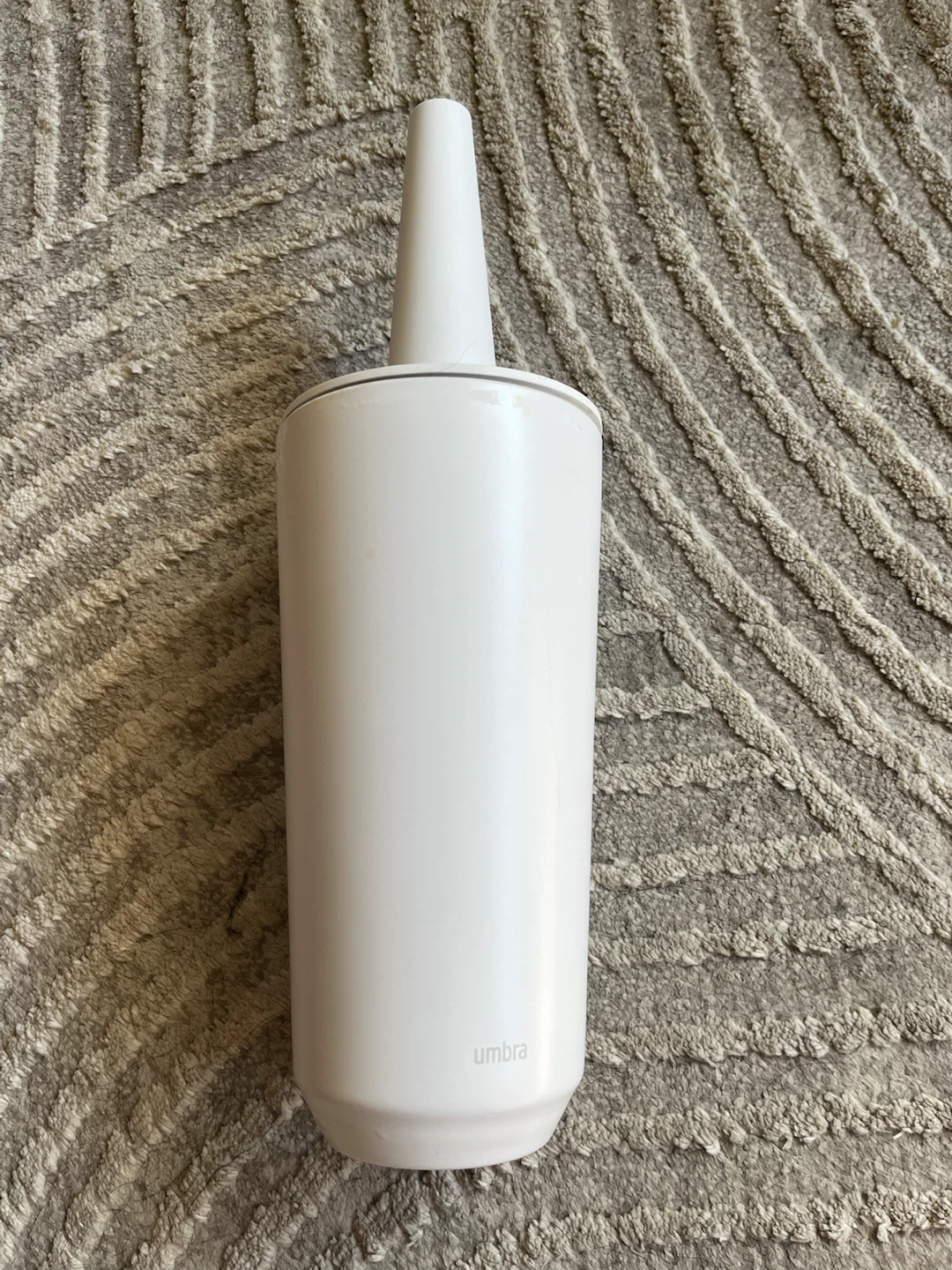 Umbra White Toilet Brush Holder