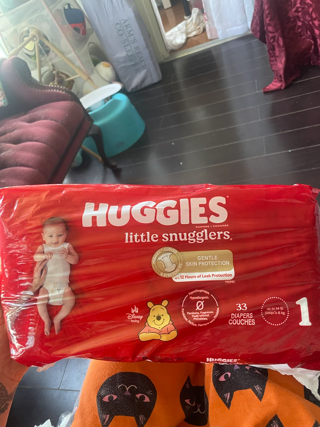 Huggies Little Snugglers Diapers Size 1 (33 ct)