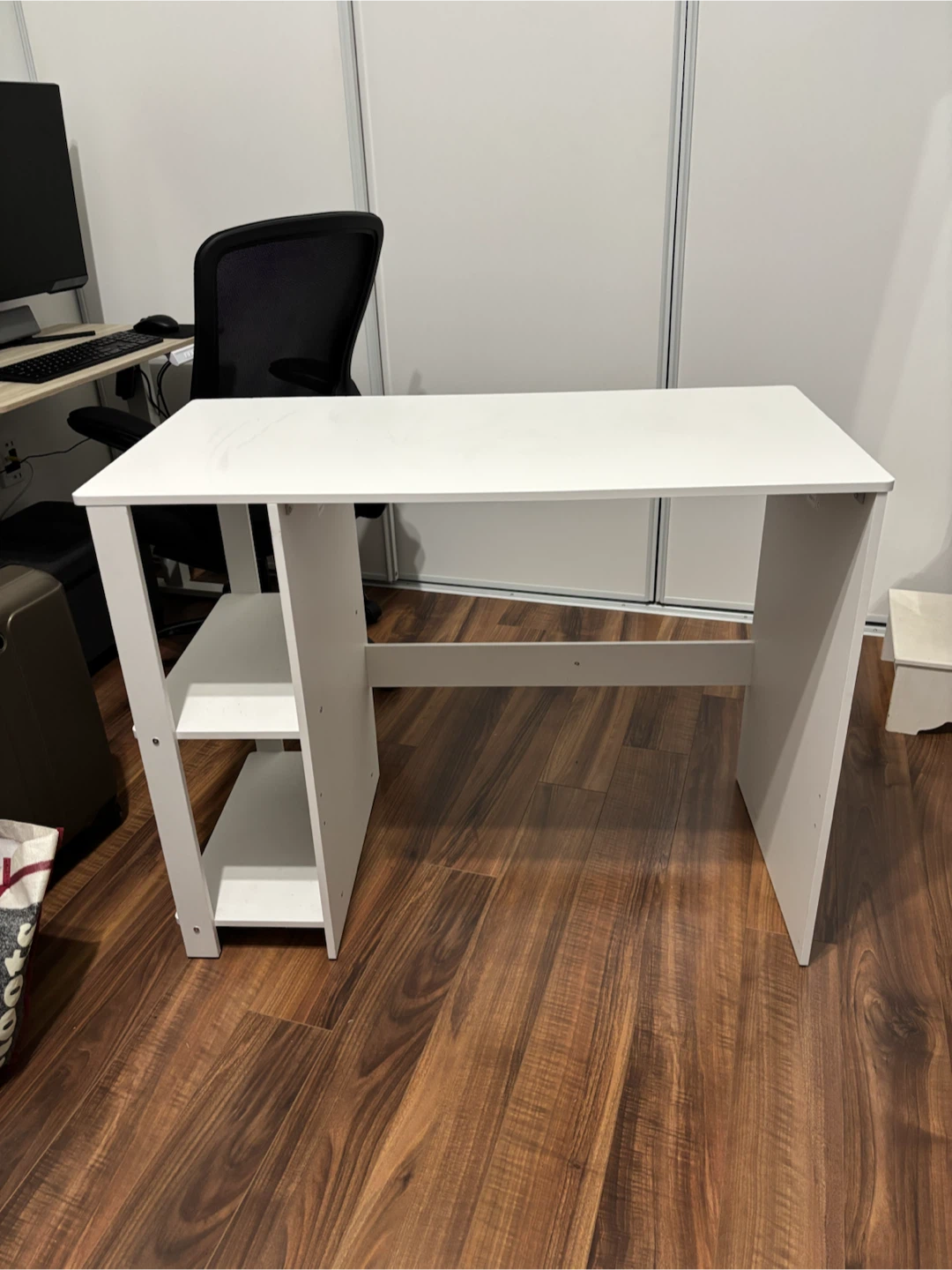 Home Office Computer Desk with Shelves - photo 2