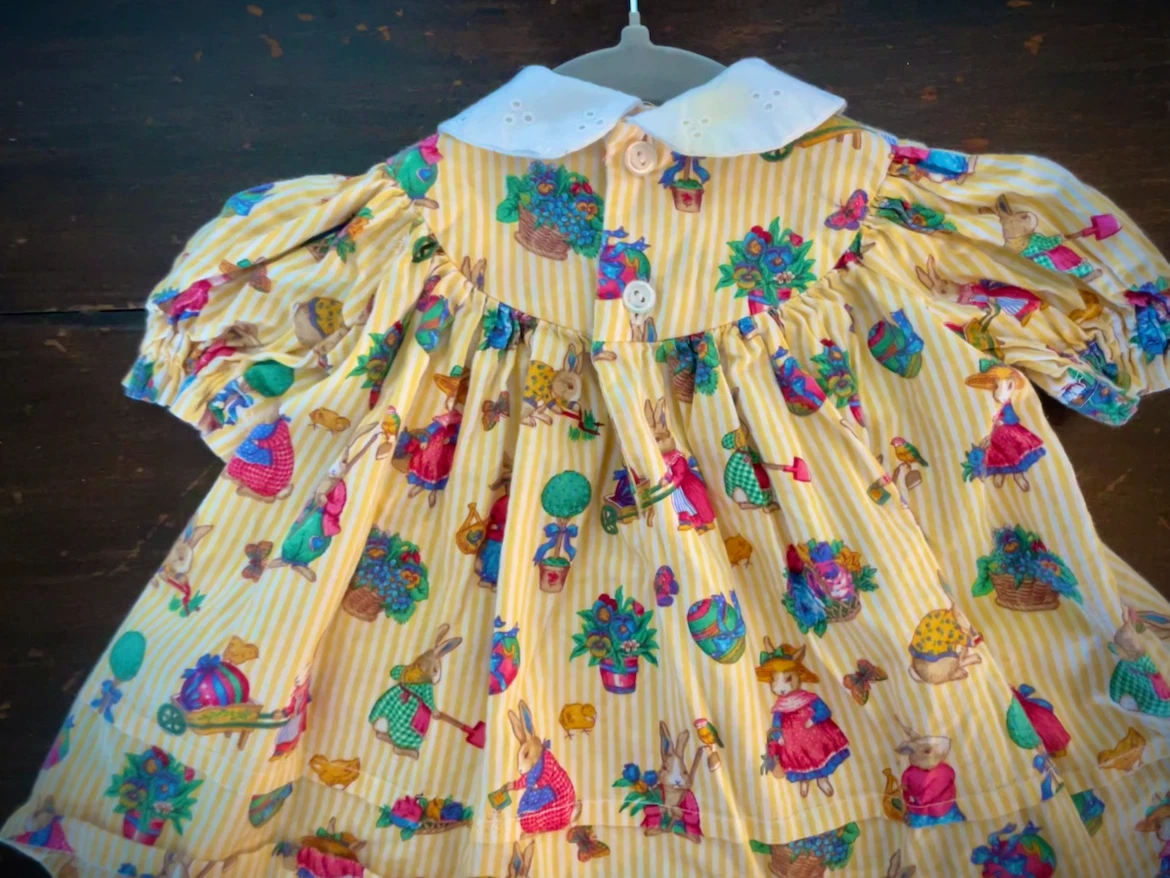 Vintage Baby Dress Peter Rabbit 3-6months - photo 3