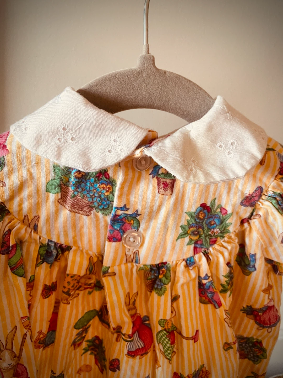 Vintage Baby Dress Peter Rabbit 3-6months - photo 4