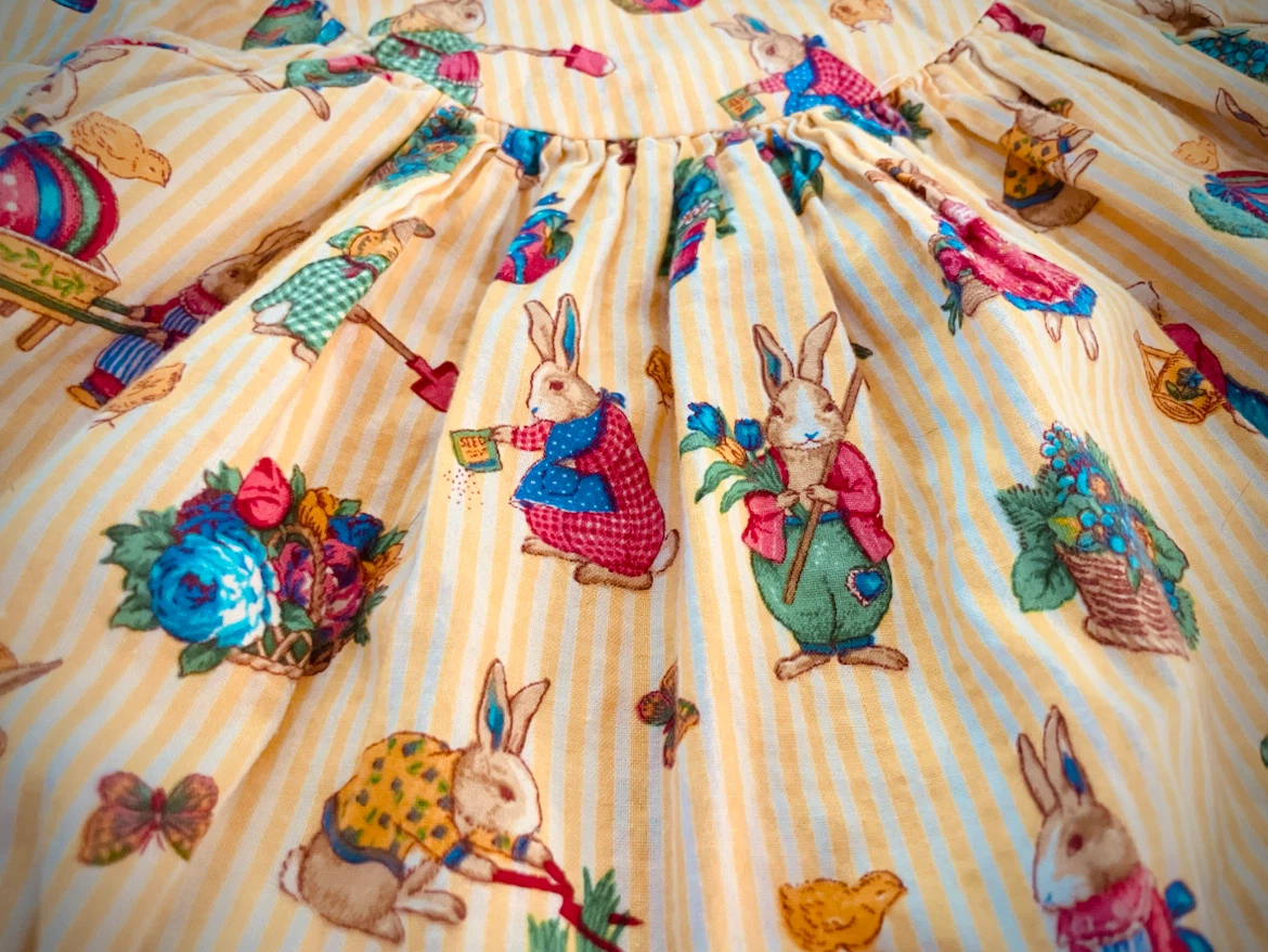 Vintage Baby Dress Peter Rabbit 3-6months - photo 5