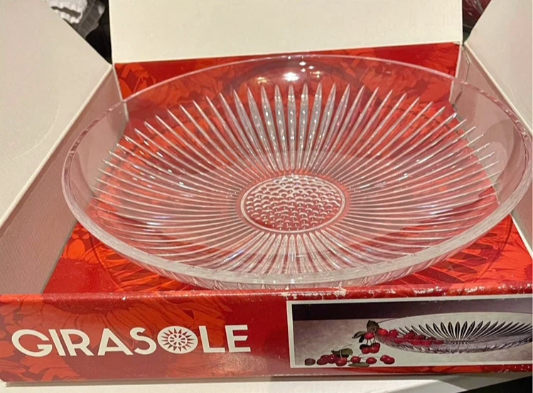 Girasole Crystal Serving Bowl