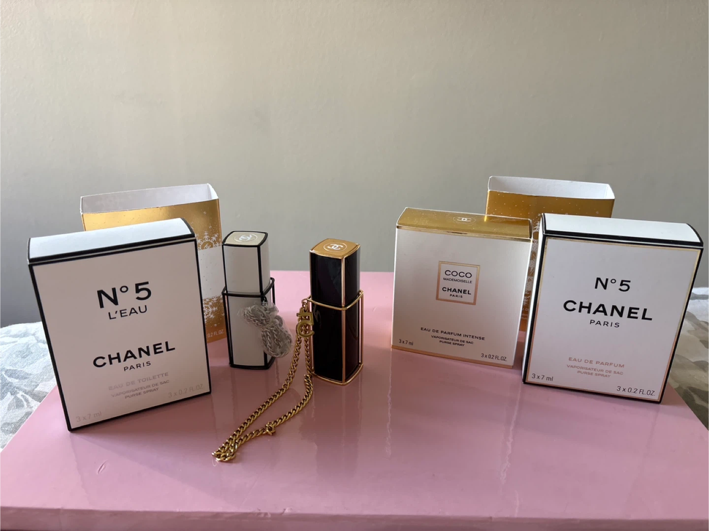 Chanel atomizers Purse Spray Set
